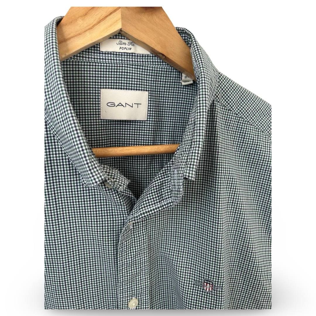 Gant Gant poplin shirt #531 Size US XL / EU 56 / 4 - 2 Thumbnail