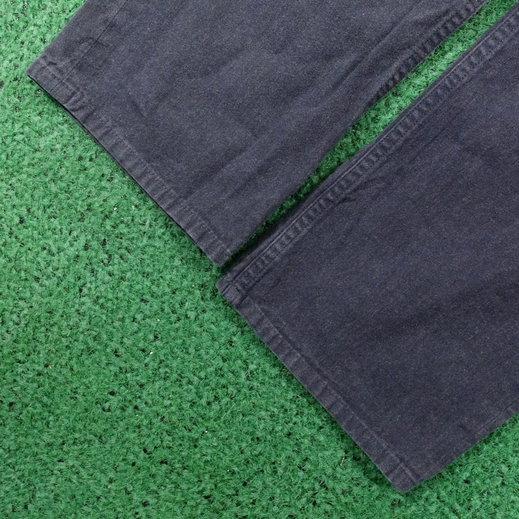 Theory Theory Pants Mens 32 Gray Haydon Straight Slim Fit Chino Cotton 27 Inseam Etc Pocket 5-Pocket Denim Front Zip Belt Loops Regular Size 33 Waist Size US 32 / EU 48 - 3 Thumbnail