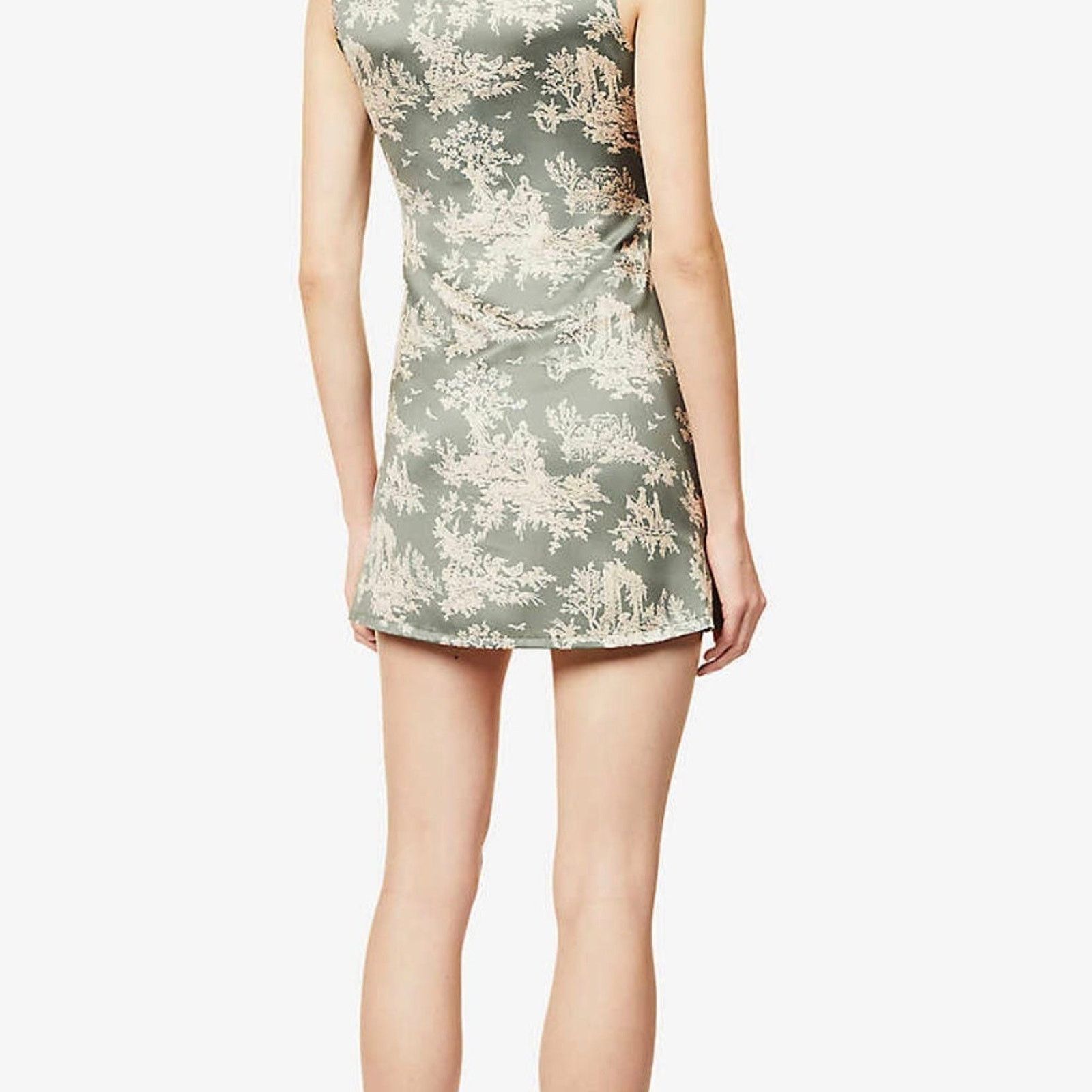 Miaou MIAOU GINGER FLORAL-PRINT WOVEN MINI DRESS SZ:S NWT Size M / US 6-8 / IT 42-44 - 2 Thumbnail