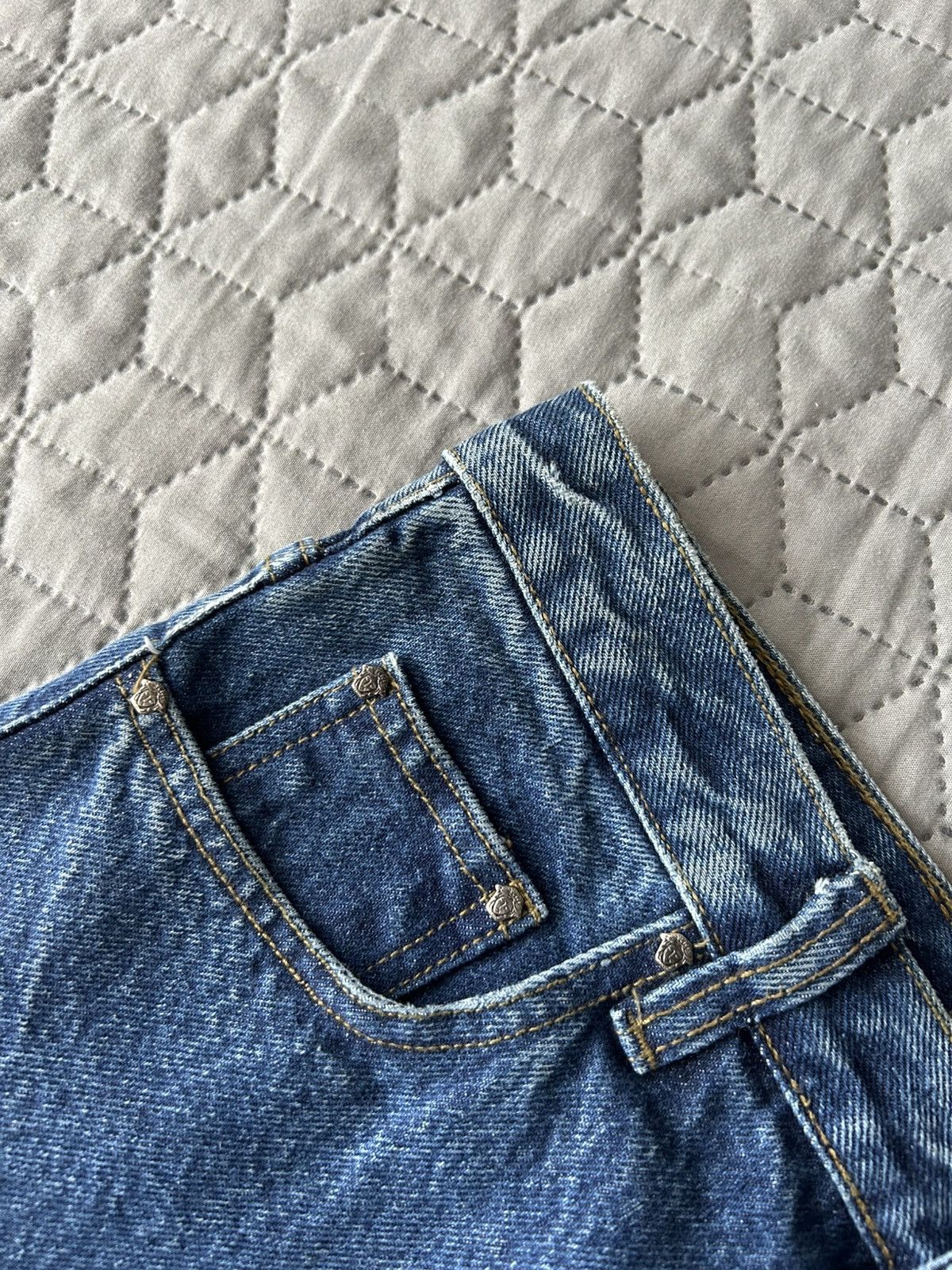Versace Jeans Couture Versace Jeans Couture Vintage Luxury women's denim pants Size 29" - 6 Thumbnail