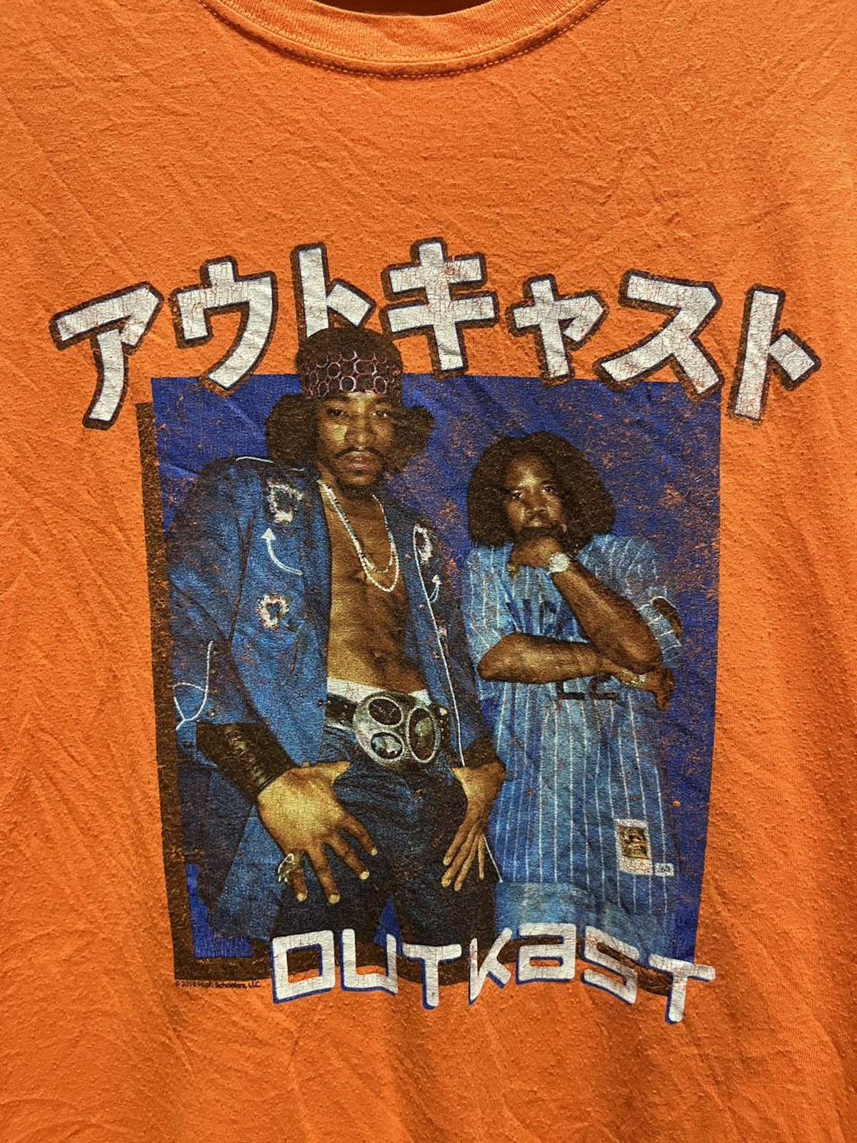 Band Tees OutKast Psychedelic Hip Hop Rap Tee 2019s Size US XL / EU 56 / 4 - 2 Thumbnail