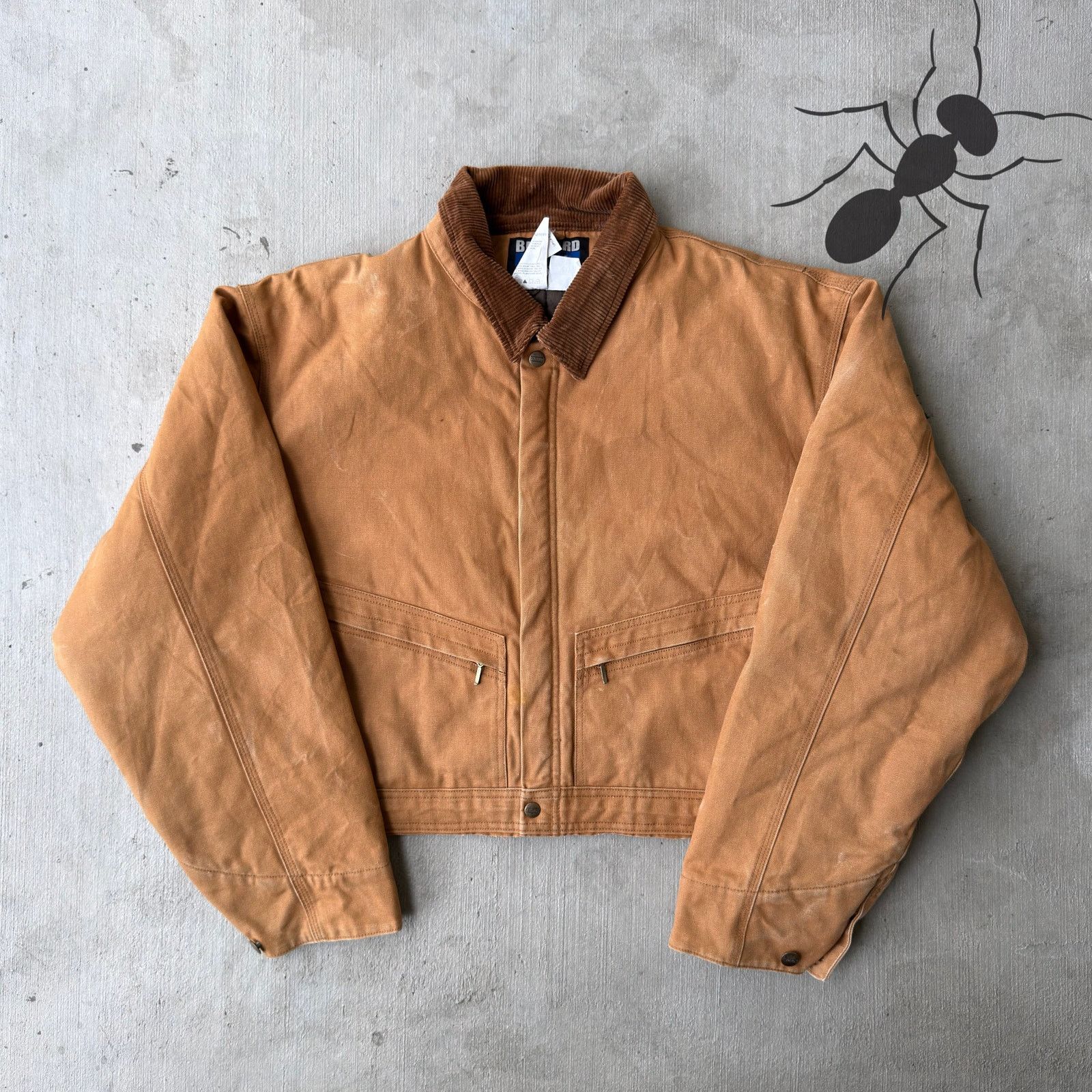 Vintage Brown walls blizzard cropped work wear jacket Size US XL / EU 56 / 4 - 1 Thumbnail