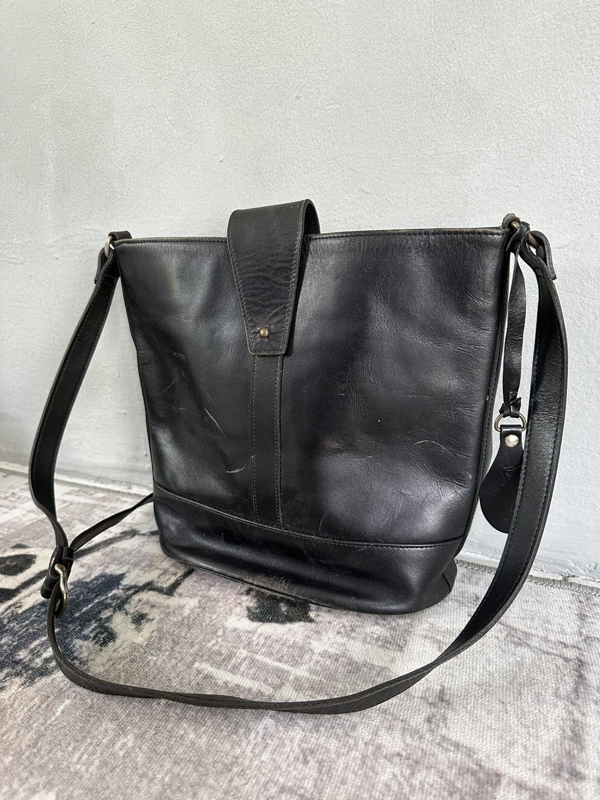 Margaret Howell 1990s Margaret Howell leather bag Size ONE SIZE - 4 Thumbnail