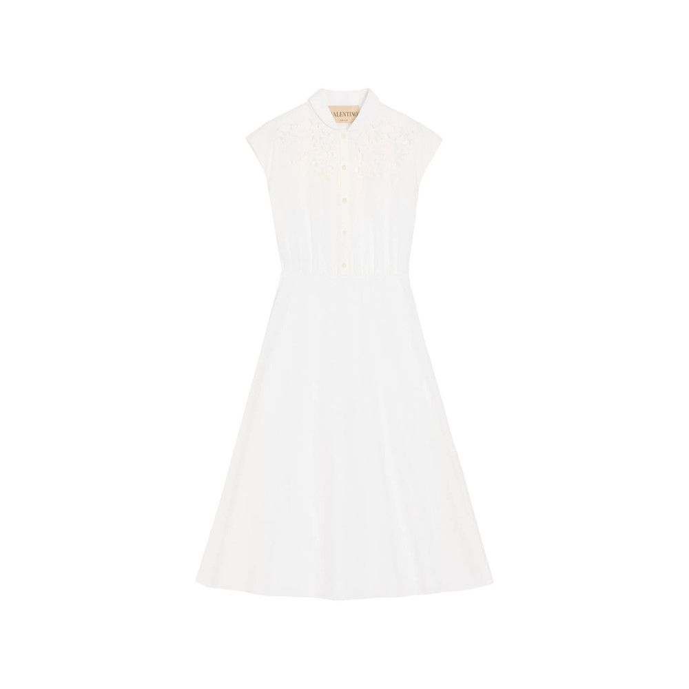 Valentino Valentino WHITE Dresses - Day Dresses Size S / US 4 / IT 40 - 1 Thumbnail