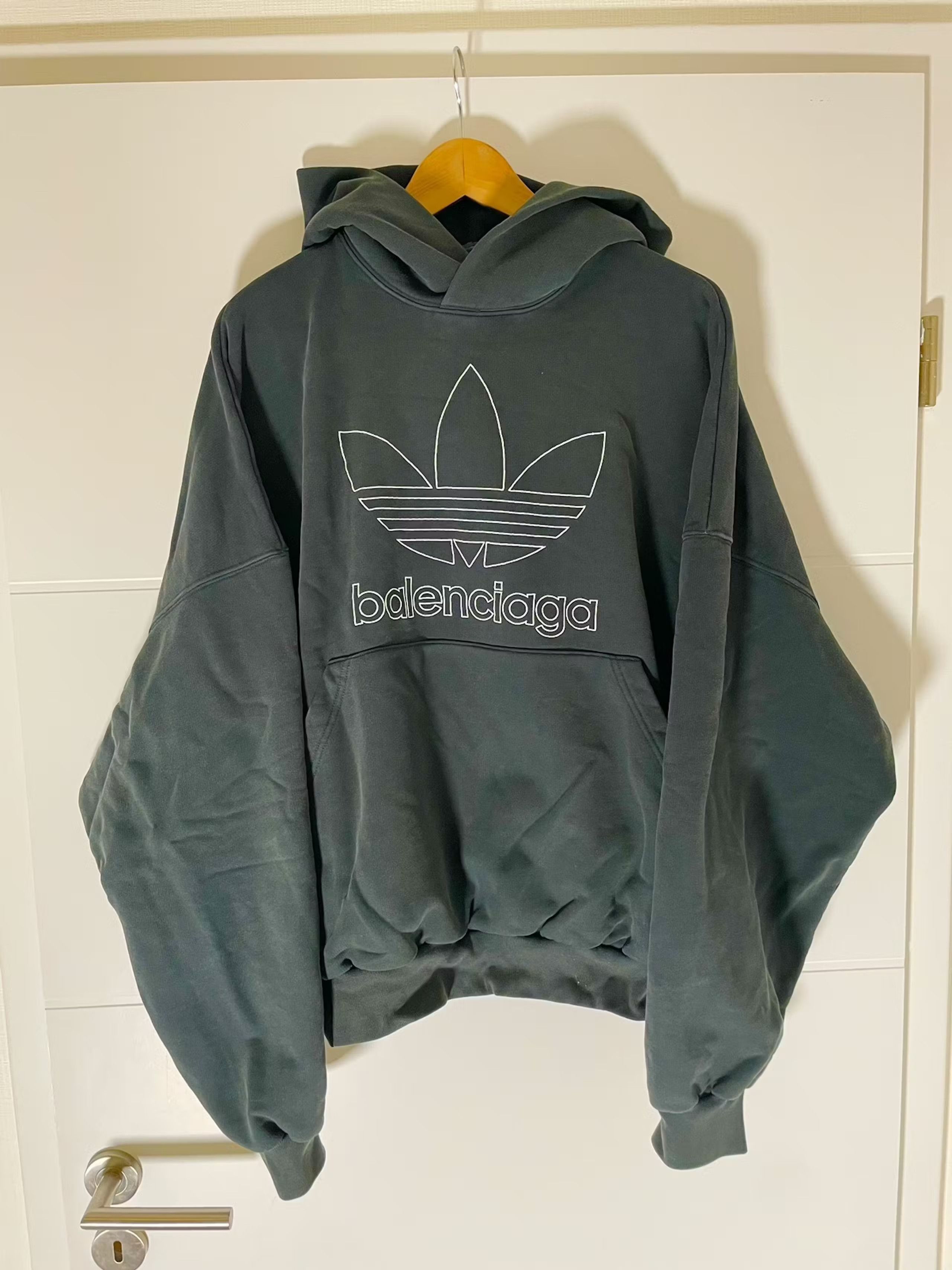 Balenciaga Adidas Hoodie | Grailed