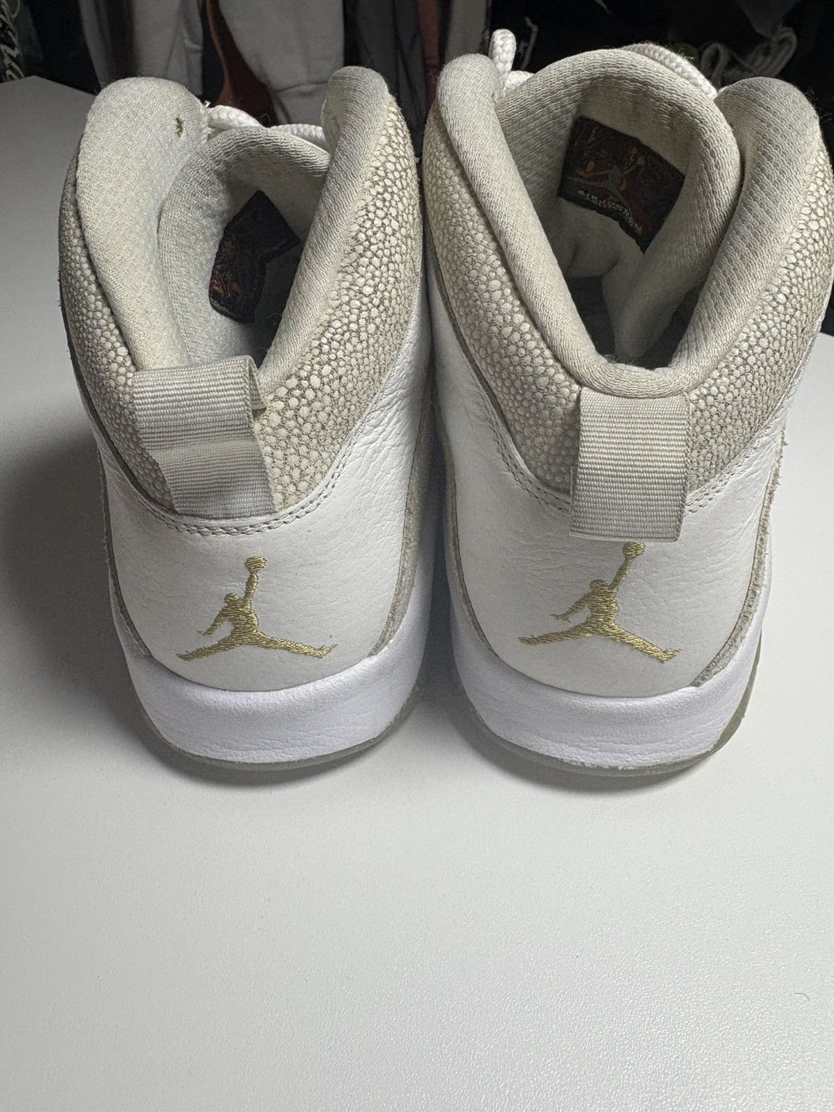 Jordan Brand OVO x Air Jordan 10 Retro 'White size 10.5 Size US 10.5 / EU 43-44 - 5 Thumbnail