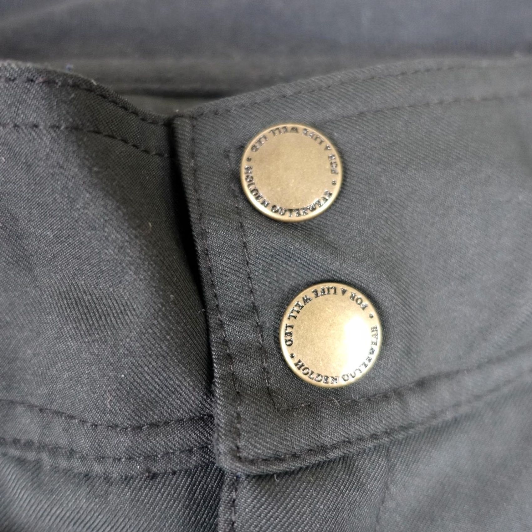 Vintage Holden Snow Pants Mens XL Black Waterproof Adjustable Waist Pockets Winter Ski Pants Mens XL Black Waterproof Adjustable Waist Pockets Winter Size US 36 / EU 52 - 4 Thumbnail
