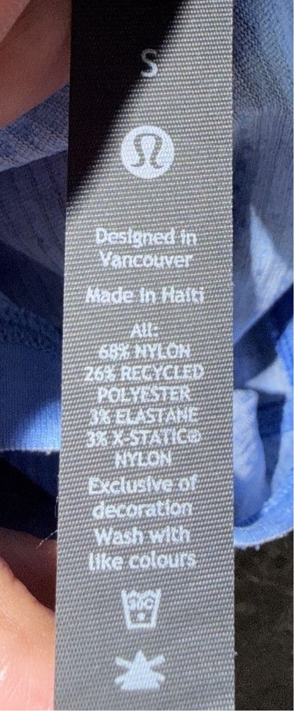 Lululemon LULULEMON METAL VENT TECH LONG SLEEVE MARBLE DYE BLUE SMALL Size US S / EU 44-46 / 1 - 5 Thumbnail