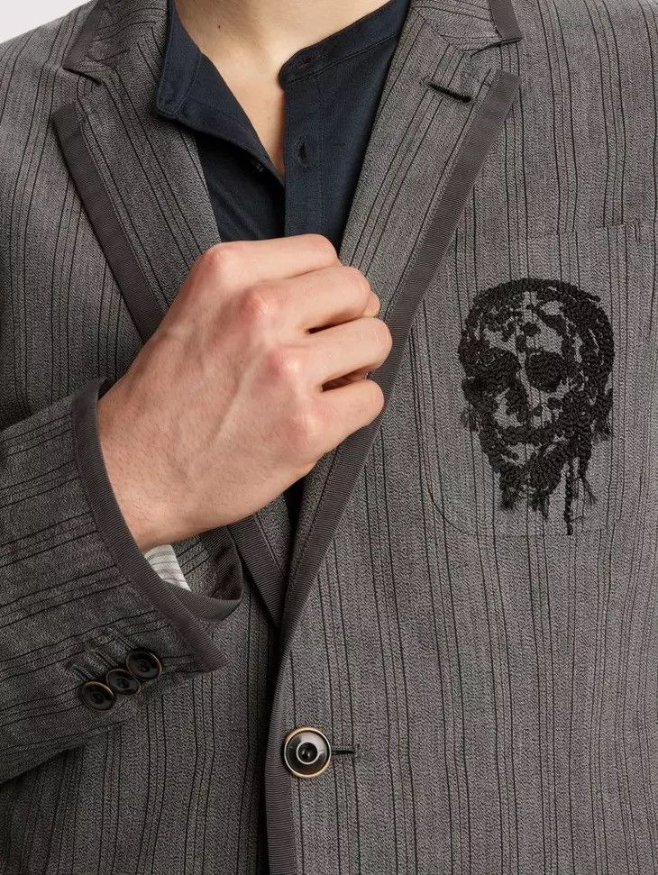 John Varvatos Finley Skull Jacket. Size US M / EU 48-50 / 2 - 3 Thumbnail