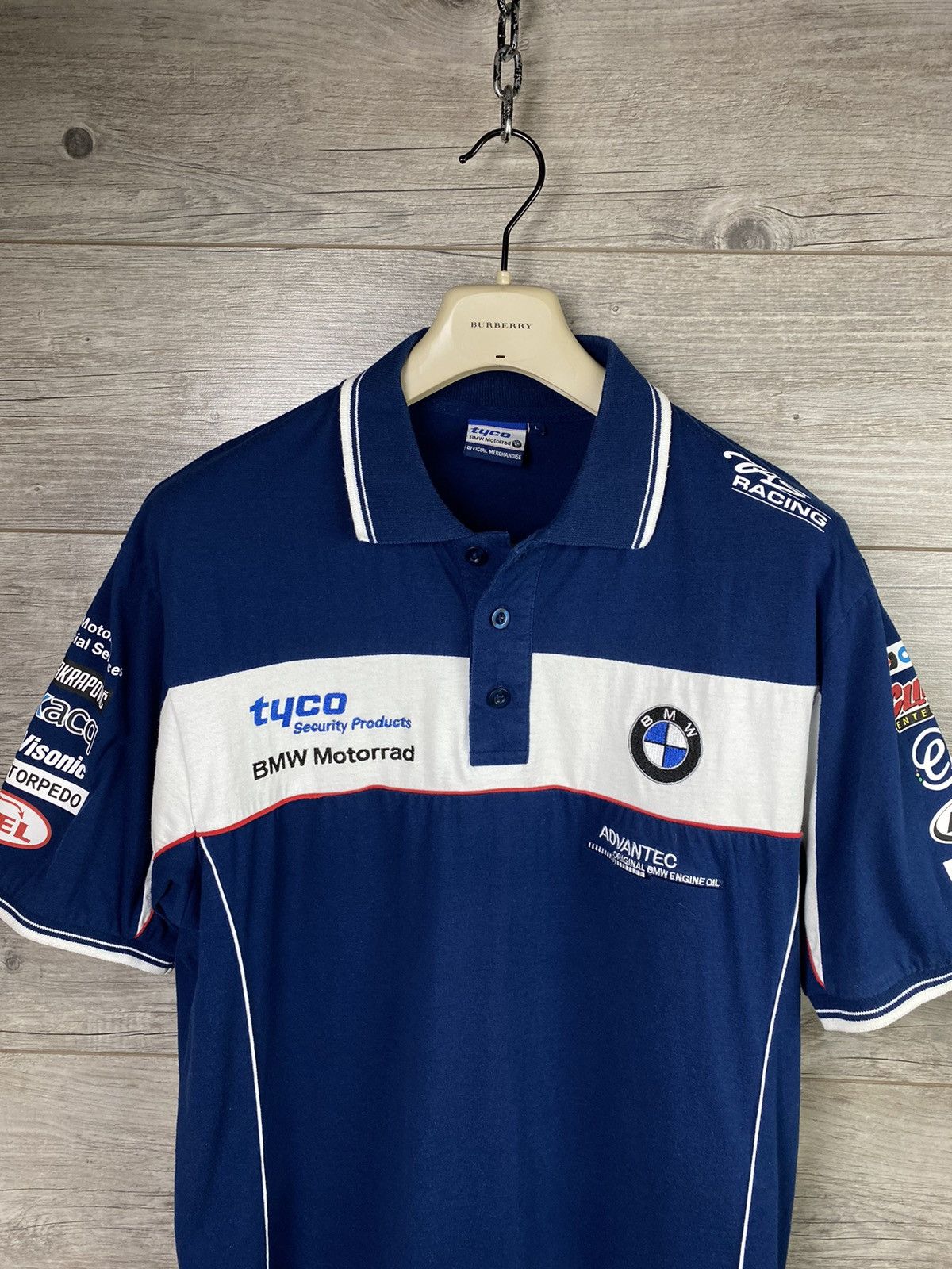 BMW BMW Motorrad tyco Size L racing polo Size US L / EU 52-54 / 3 - 1 Thumbnail
