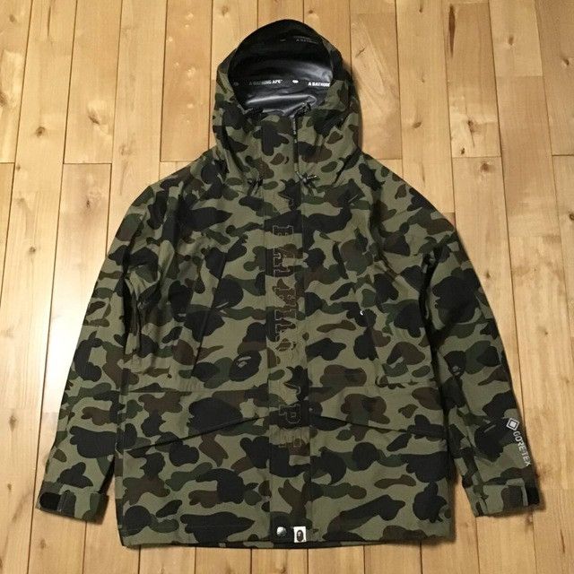 Bape × Goretex Gore Tex × BAPE camo hoodie snowboard jacket a bathing ape Size US M / EU 48-50 / 2 - 1 Thumbnail