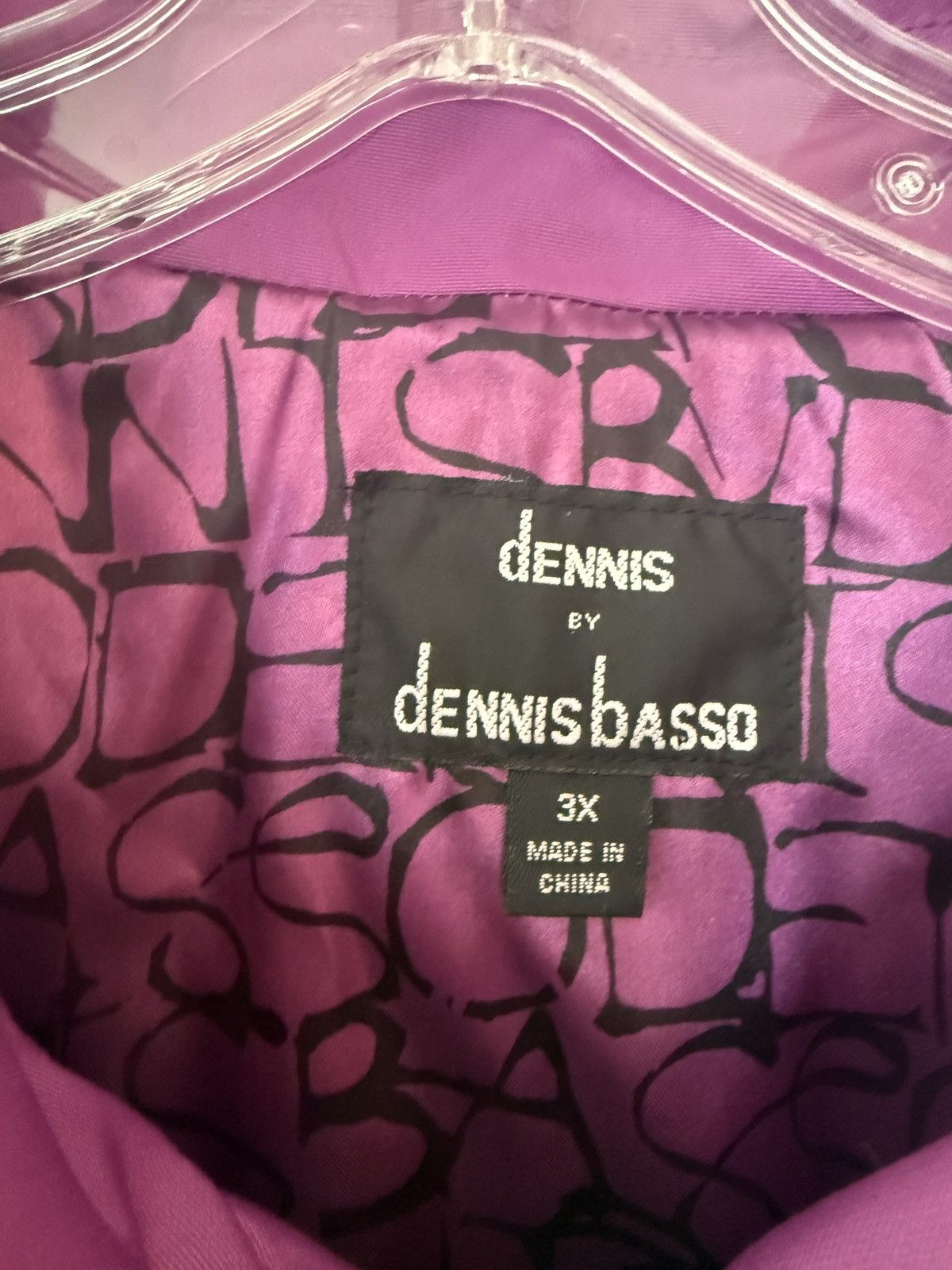 Other Dennis Basso Women Plus Size Purple Short Hooded Trench Coat Size 3XL / US 20-22 - 2 Thumbnail