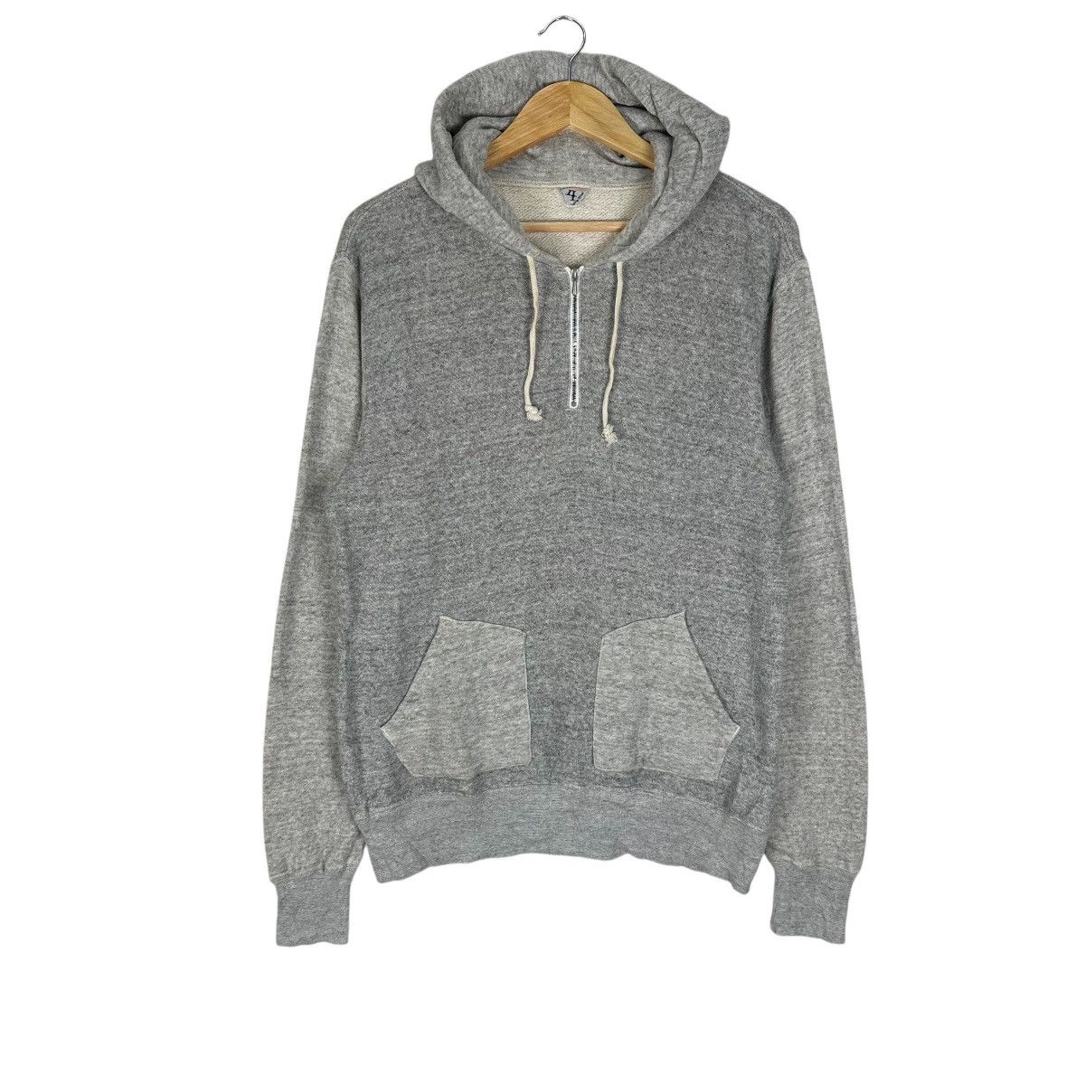 FilMelange FILMELANGE JAPAN HOODIE HALF ZIP SWEATER Size US M / EU 48-50 / 2 - 2 Thumbnail