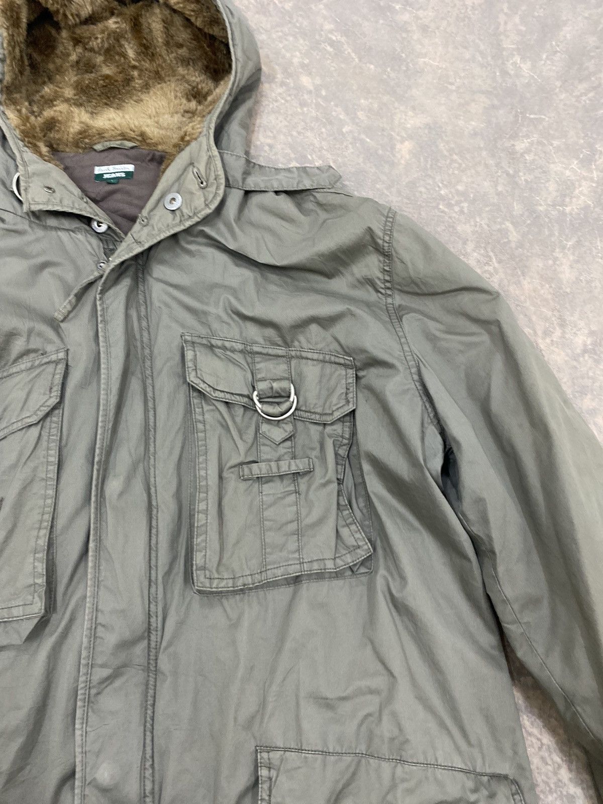Paul Smith PAUL SMITH VINTAGE 90s HEAVY PARKA WINTER JACKET MILITARY Size US L / EU 52-54 / 3 - 4 Thumbnail