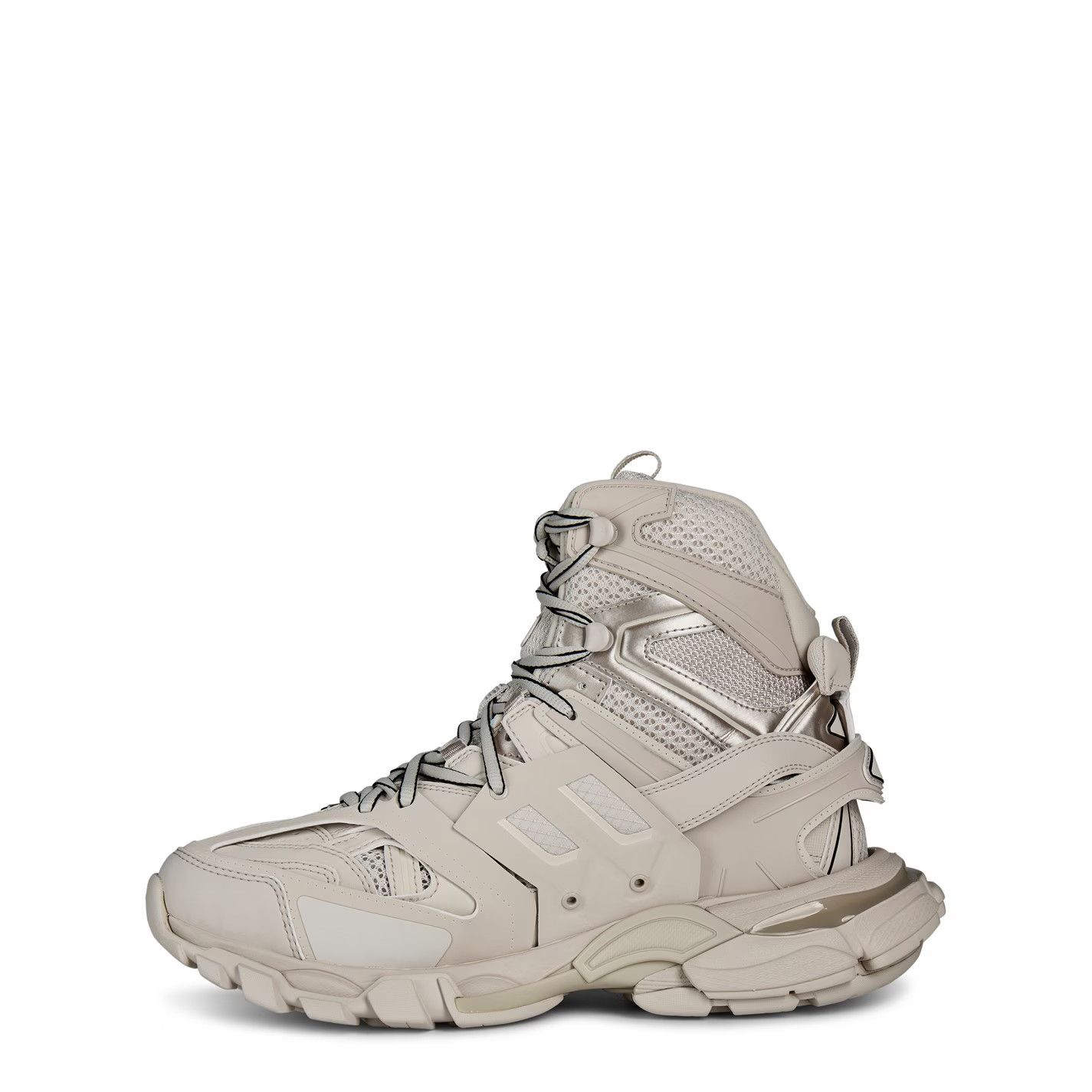 Balenciaga o1g2r1mq0226 Track Hike Sneakers In Beige Size US 6 / EU 39 - 2 Thumbnail