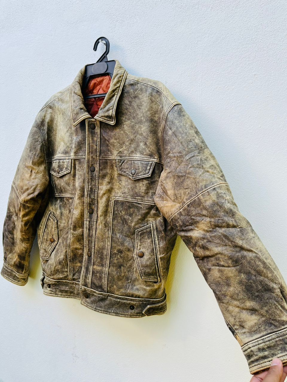 Japanese Brand × Vintage Vintage Leather Jacket Designed Fashion Style Size US M / EU 48-50 / 2 - 6 Thumbnail
