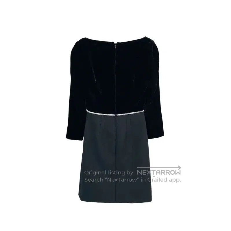 Miu Miu Miu Miu Black Wool Women's Dress . Size XXS / US 00 / IT 34 - 2 Thumbnail