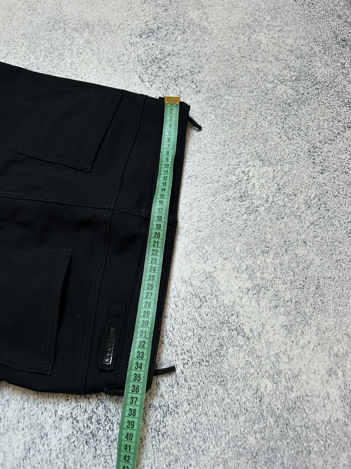 14th Addiction Rick Owens Style Prada Black tab Womens Pants Size 42 Size 28" / US 6 / IT 42 - 19 Thumbnail