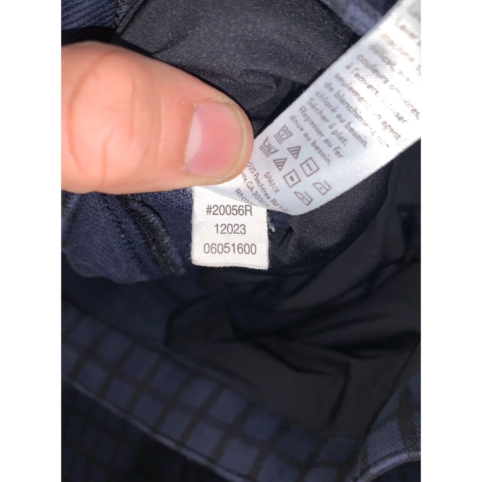 Spanx Spanx Leggings Ankle Womens S Blue Checkered Casual 10142 Size 28" / US 6 / IT 42 - 5 Thumbnail