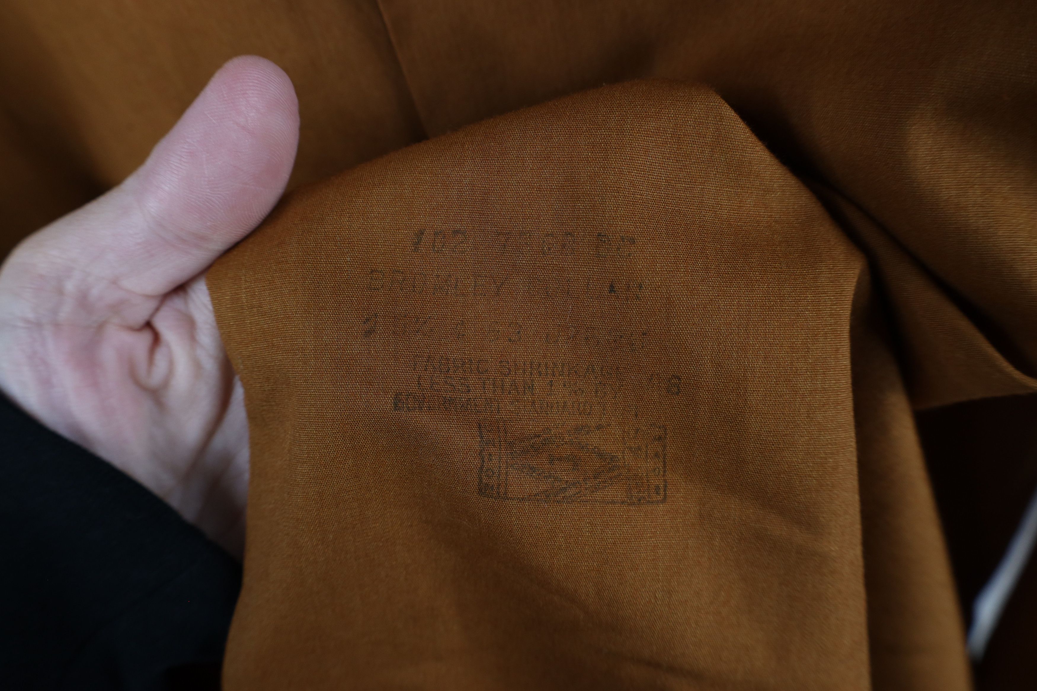 Vintage Vintage 70s Streetwear Collared Button Shirt Burnt Orange Size US M / EU 48-50 / 2 - 4 Thumbnail