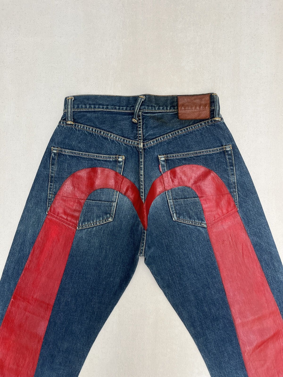 Evisu Evisu No.2 Hand Painted Daicock Selvedge Jeans Size US 30 / EU 46 - 2 Thumbnail