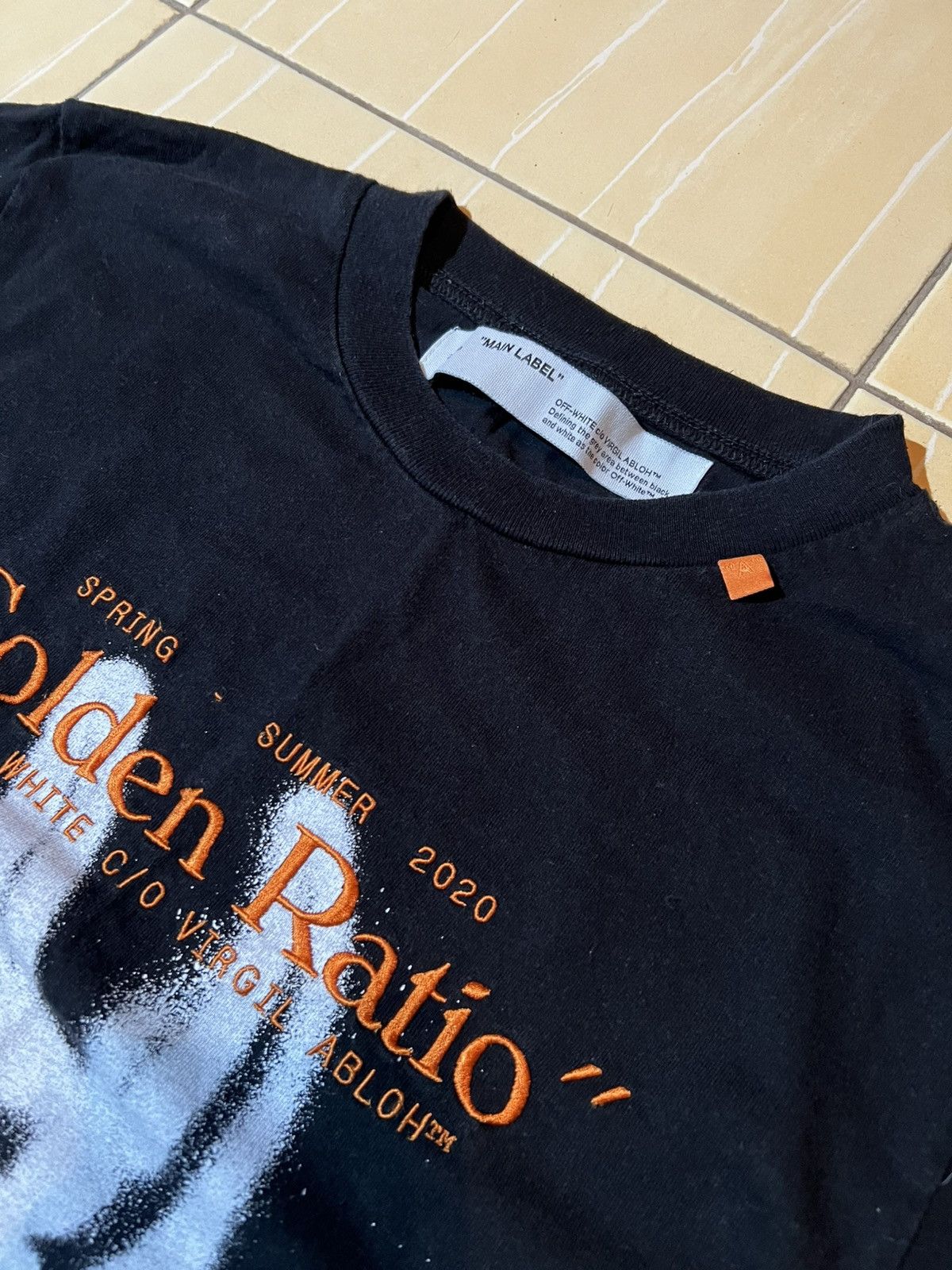 Off-White OFF-WHITE T-SHIRT 20SS Cartoon S Slim Tee OMAA027R20185009 Size US S / EU 44-46 / 1 - 2 Thumbnail