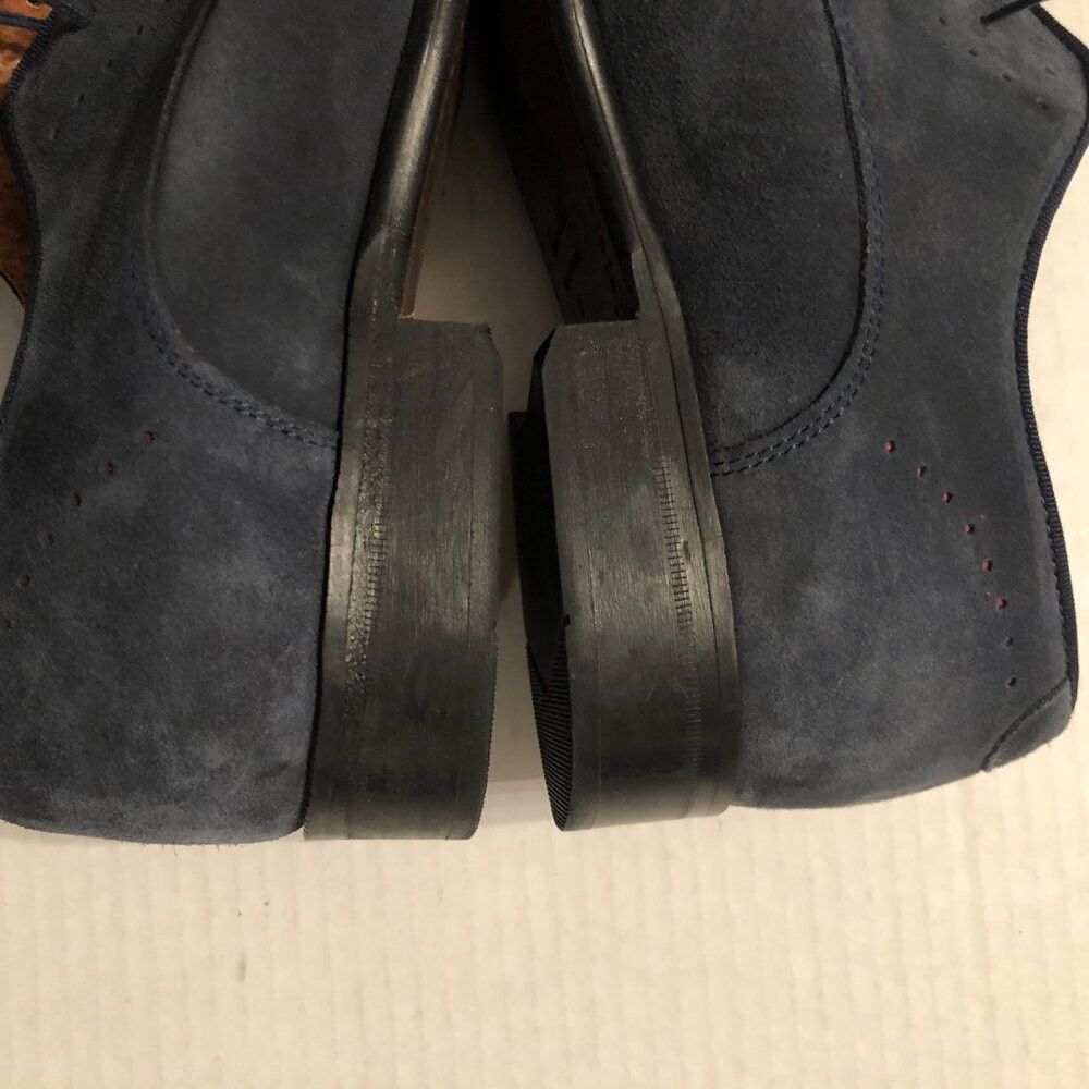 Kenneth Cole Kenneth Cole men's blue leather dress shoes size: 13 Size US 13 / EU 46 - 7 Thumbnail