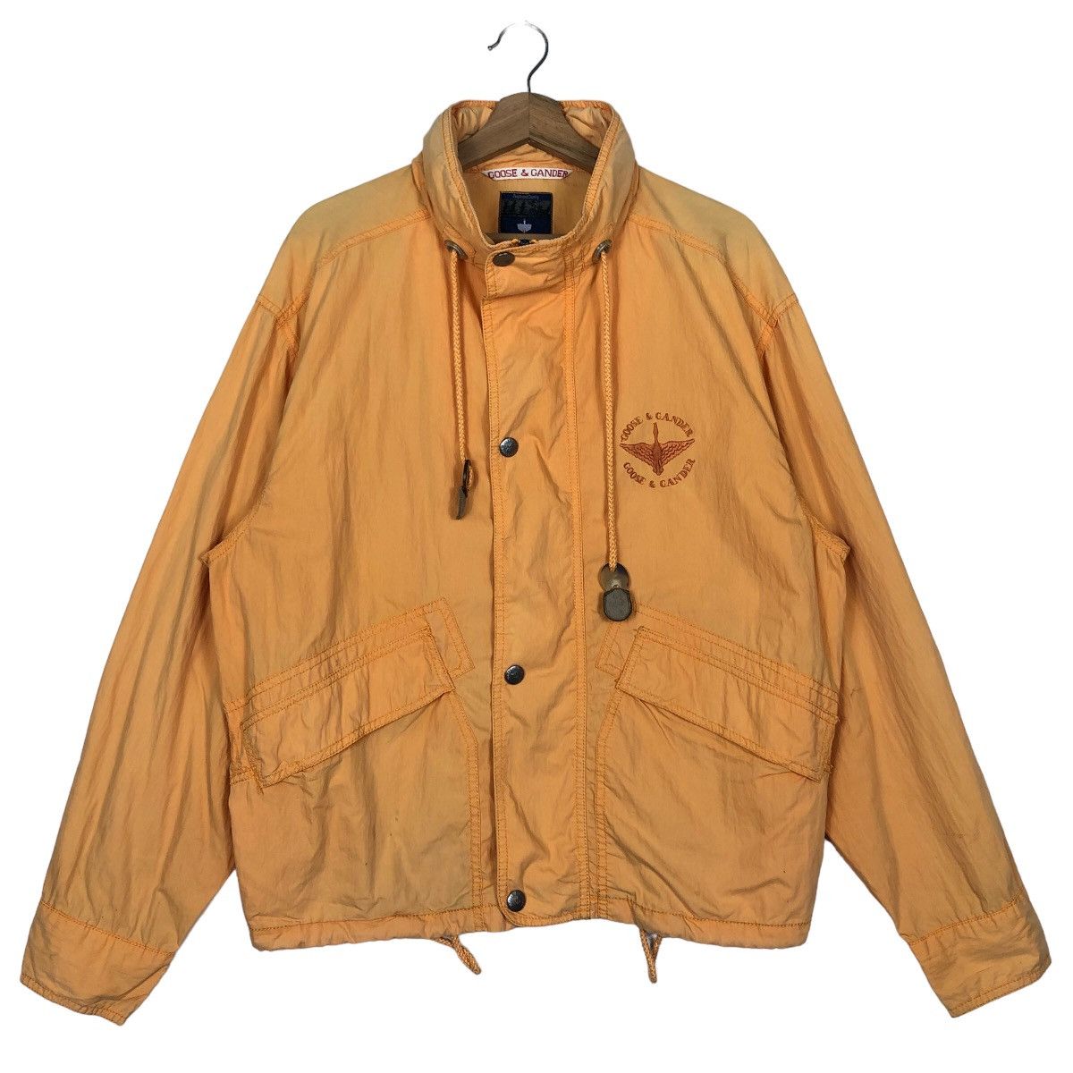Japanese Brand 🔥90’s Vintage Bomber Jacket Parachute Design Goose & Gander Size US M / EU 48-50 / 2 - 1 Thumbnail