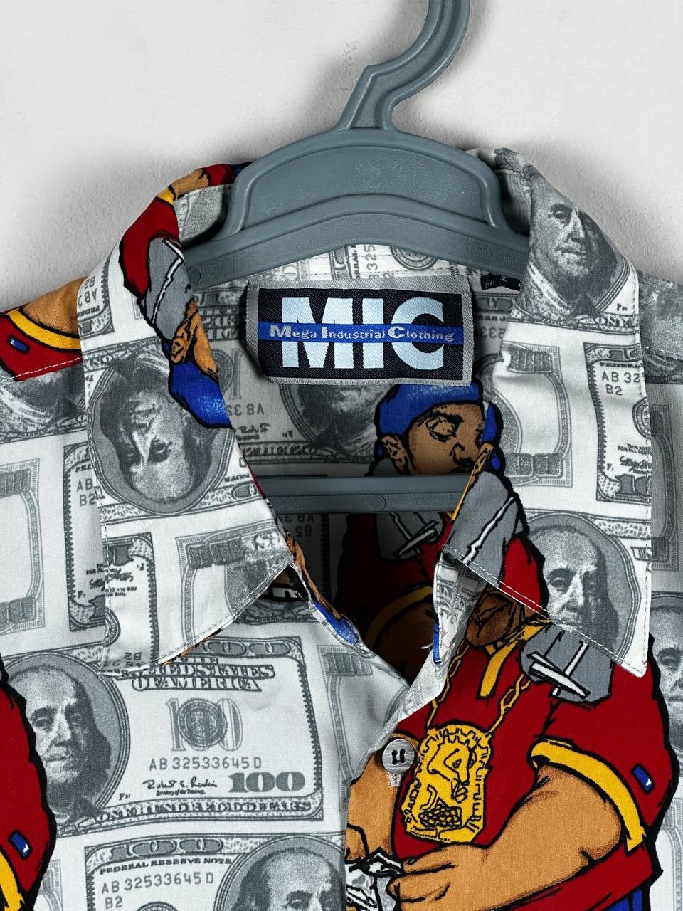 Rap Tees Vintage Hip Hop Thug Life Graphic Y2K Button Up Shirt Size US L / EU 52-54 / 3 - 4 Thumbnail