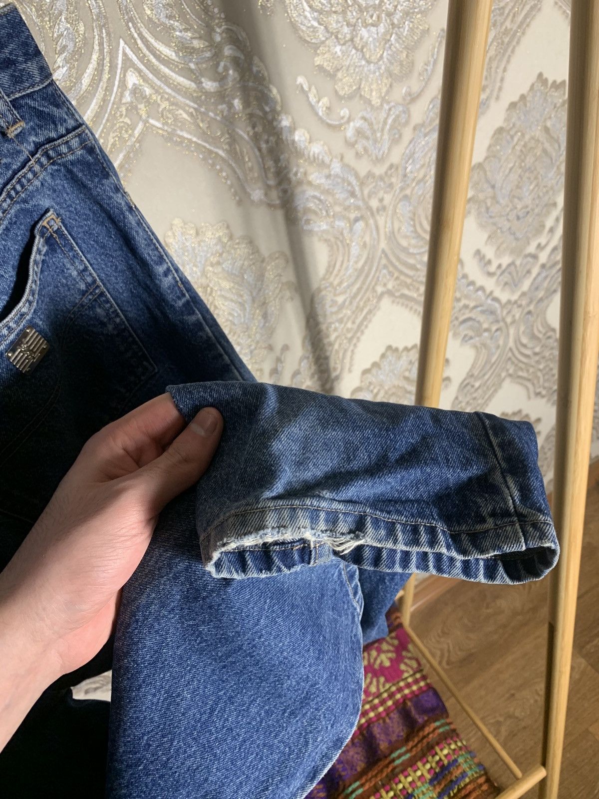 Saint Laurent Paris VINTAGE YVES SAINT LAURENT PARIS RETRO DENIM JEANS Y2K 90s Size US 38 / EU 54 - 10 Thumbnail