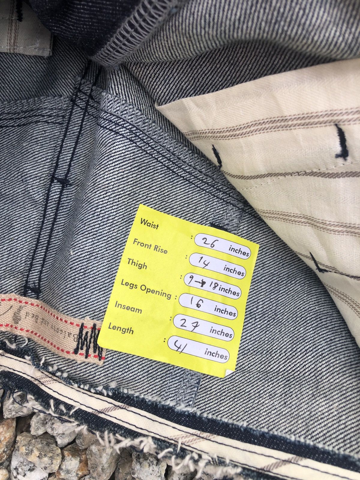 Japanese Brand Vintage Balcony And Bed Rare Japanese Denim Size US 26 / EU 42 - 8 Thumbnail