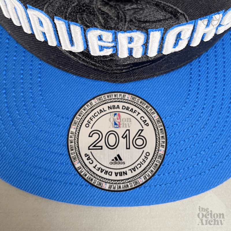 Adidas × Vintage Vintage Dallas Mavericks NBA 2016 Draft Snap-Back Cap Size ONE SIZE - 3 Thumbnail