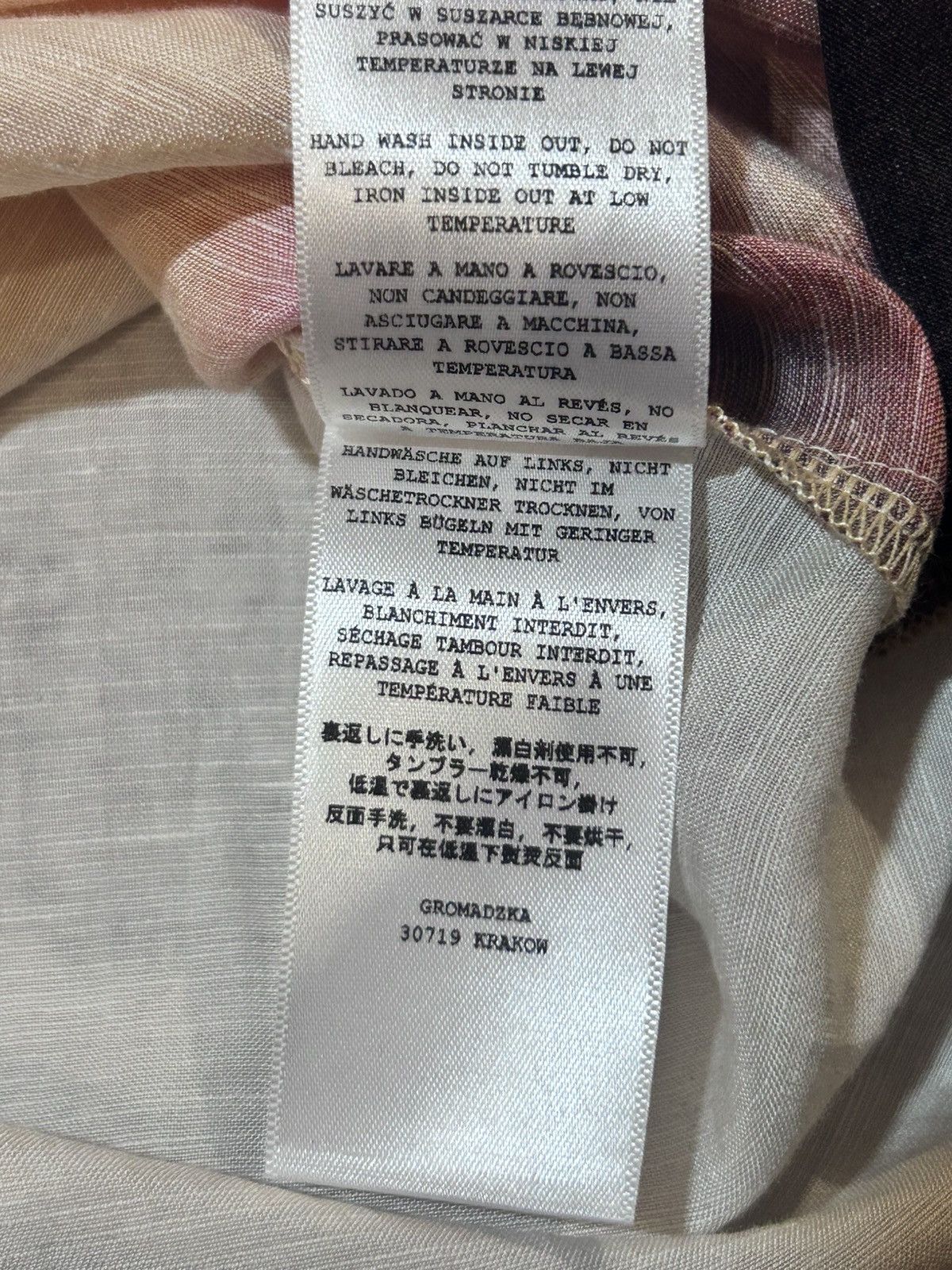 Misbhv Misbhv Mirage Print Shirt Button Up Multicolor Viscose Linen Size US S / EU 44-46 / 1 - 11 Thumbnail