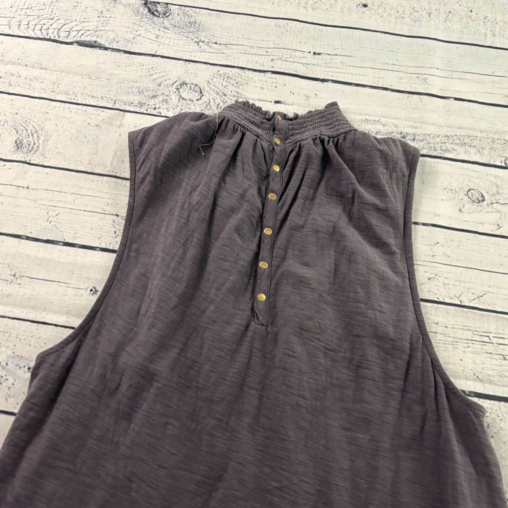 P.E Nation Nation Purple Sleeveless Mock Neck Top Women's M Tank Shirt Size M / US 6-8 / IT 42-44 - 5 Thumbnail