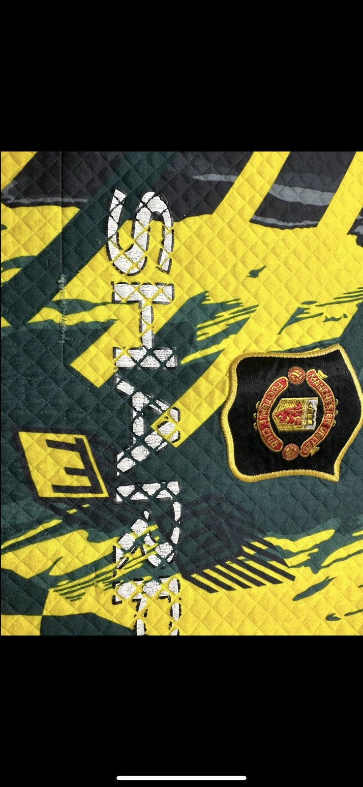 Umbro Vintage Goalkeeper Manchester United soccer jersey rare M Size US M / EU 48-50 / 2 - 6 Thumbnail