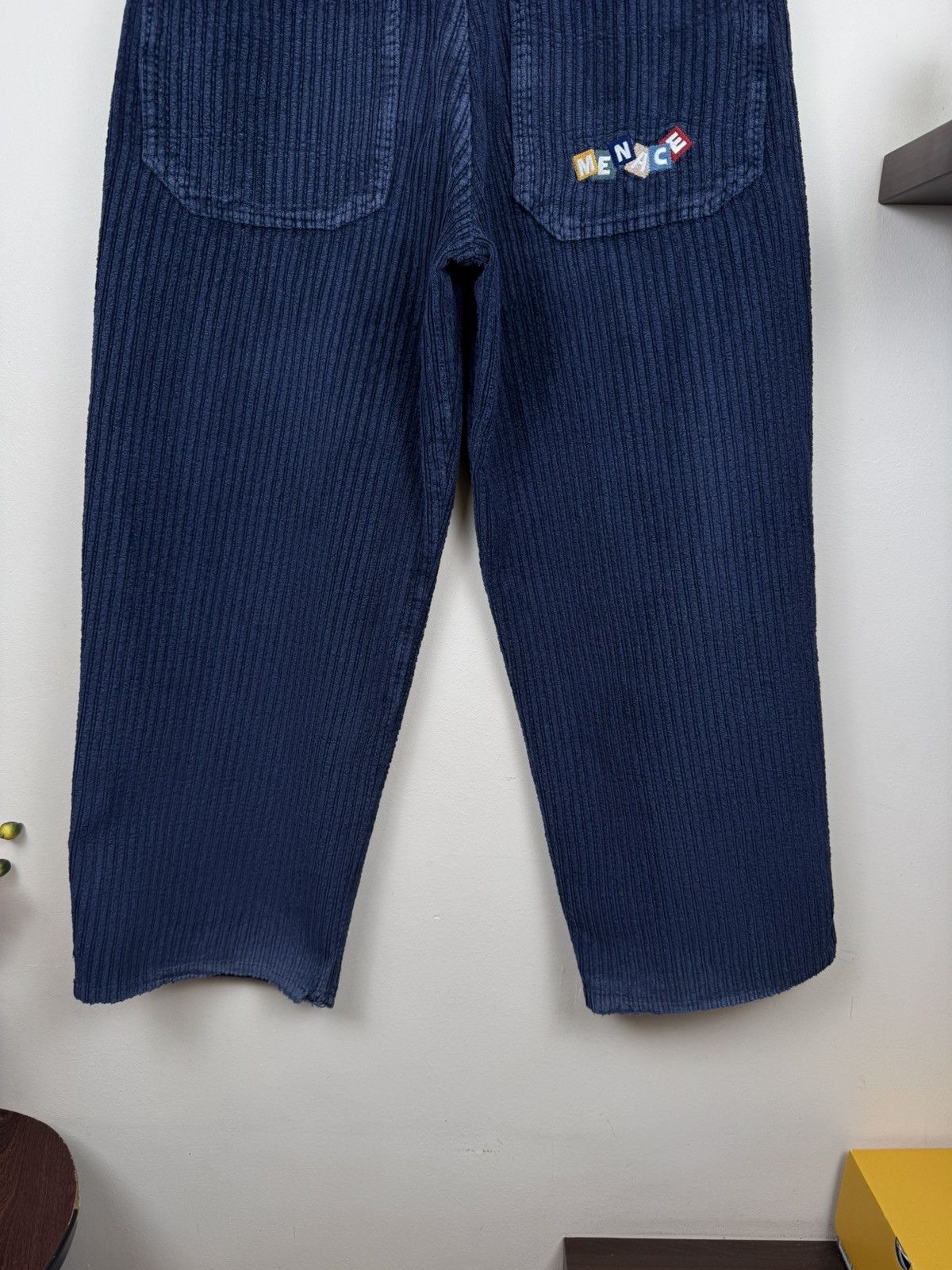 Menace Vintage 90s Menace Pants USA Skateboard Corduroy 34 Purple Size US 34 / EU 50 - 12 Thumbnail