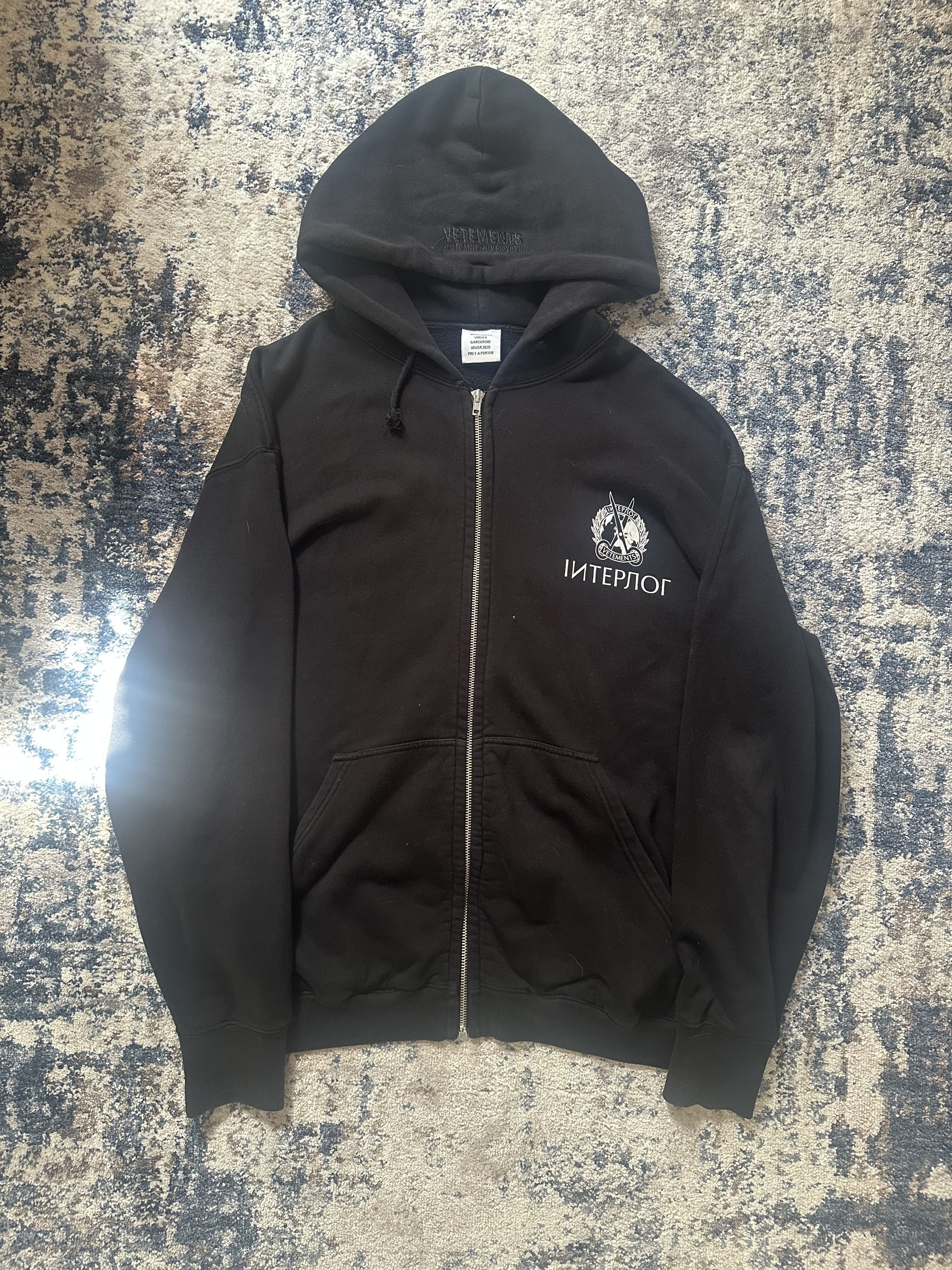 Vetements Vetements Interpol Hoodie Size US XS / EU 42 / 0 - 1 Thumbnail