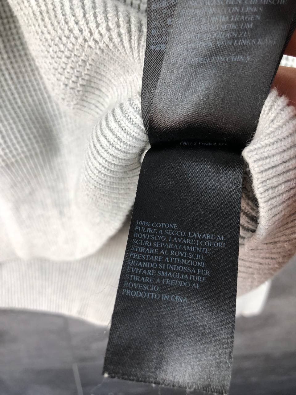 Allsaints Mens Allsaints Trias Crew Logo Embroidered Jumper Sweater Size US M / EU 48-50 / 2 - 10 Thumbnail
