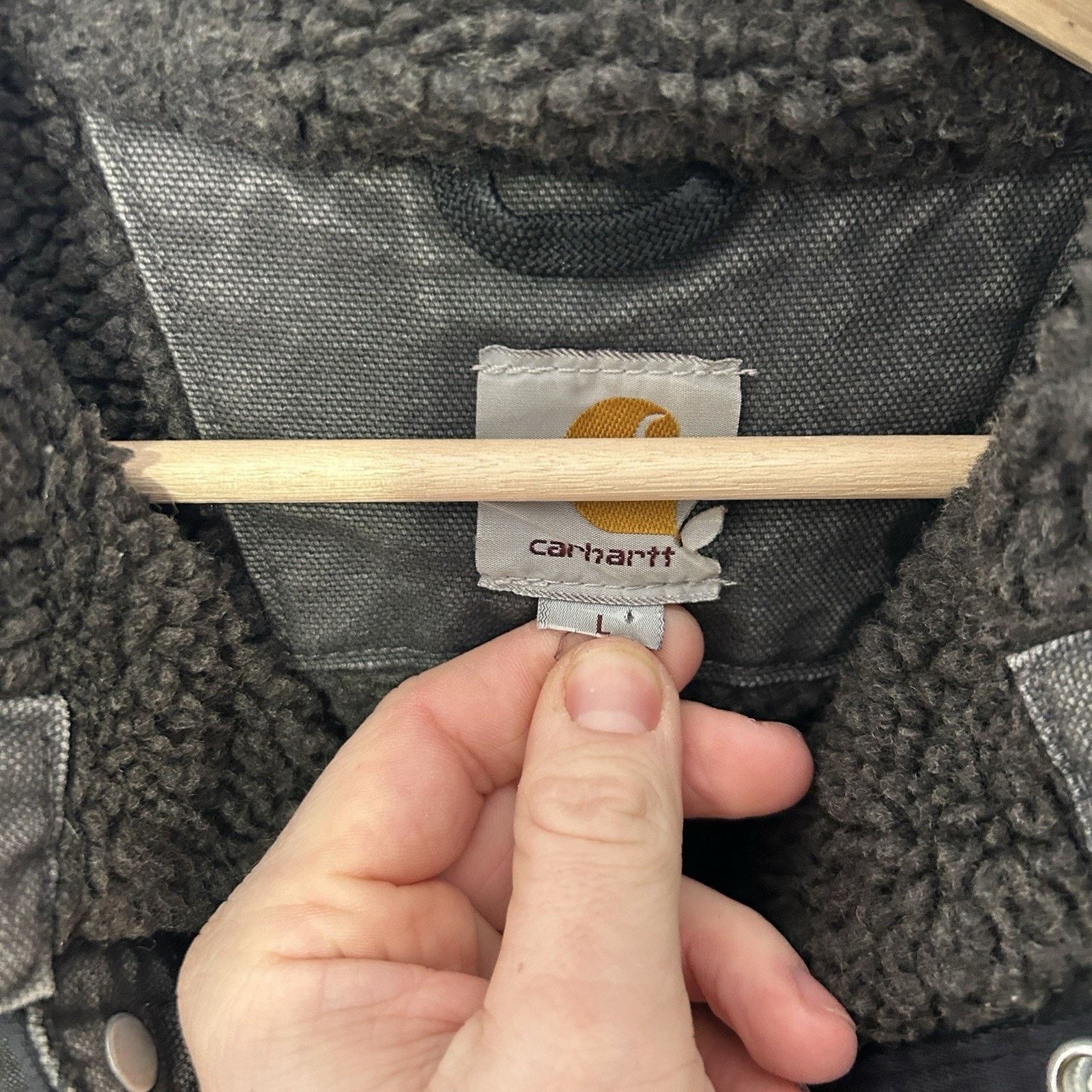 Carhartt Carhartt Sandstone Hooded Multi-Pocket Jacket “Black” J284 Size US L / EU 52-54 / 3 - 13 Thumbnail