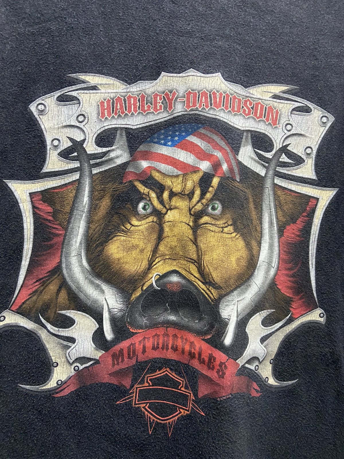 Harley Davidson VINTAGE Y2K HARLEY DAVIDSON HOG WISCONSIN TEE SHIRT Size US XL / EU 56 / 4 - 5 Thumbnail
