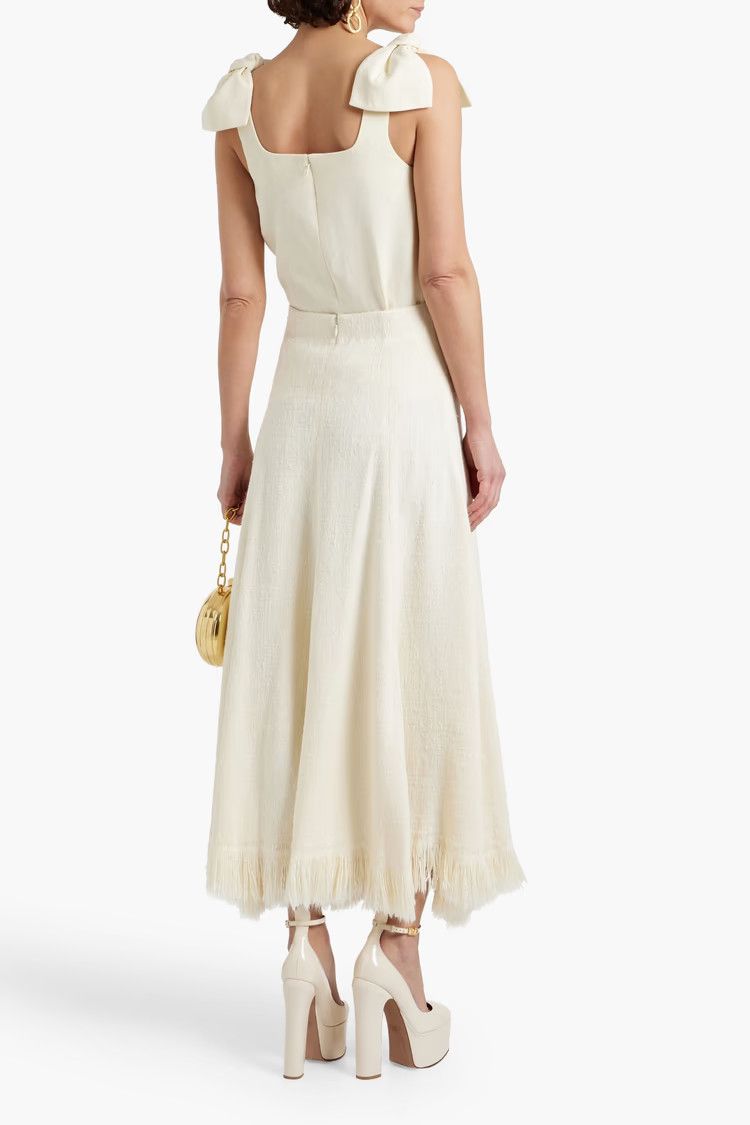 Chloe o1y0825 Blouse in Ivory Size M / US 6-8 / IT 42-44 - 3 Thumbnail