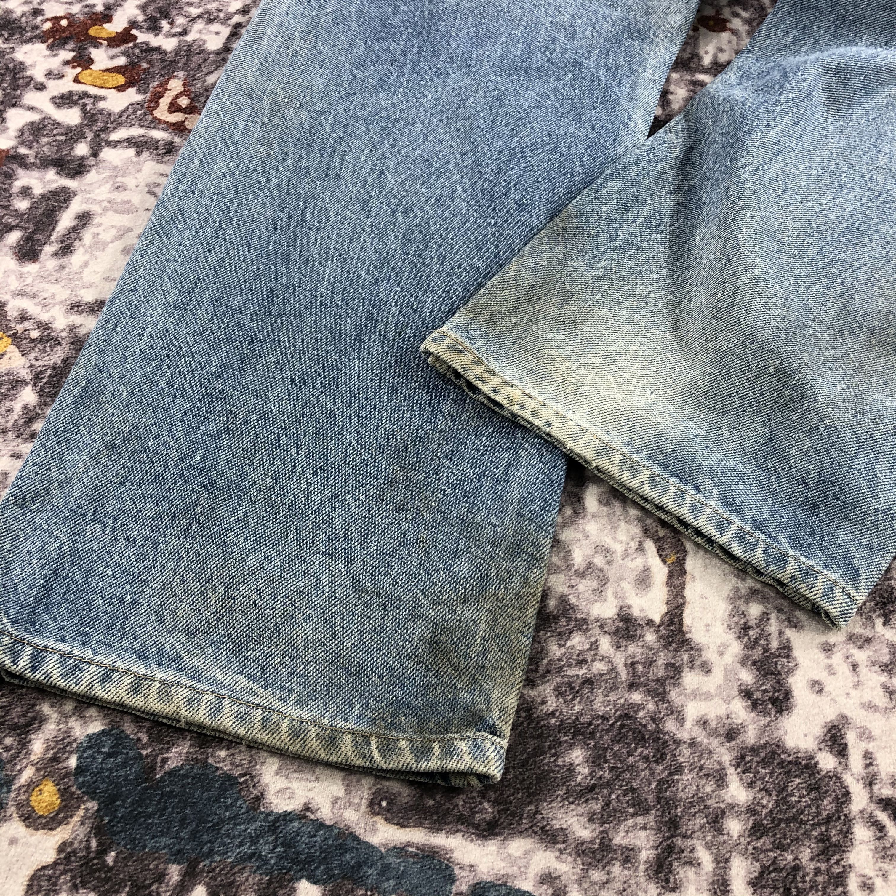 Levi's × Vintage Vintage 90s Blue Wash Levis 505 Jeans-JM2174 Size US 33 - 4 Thumbnail