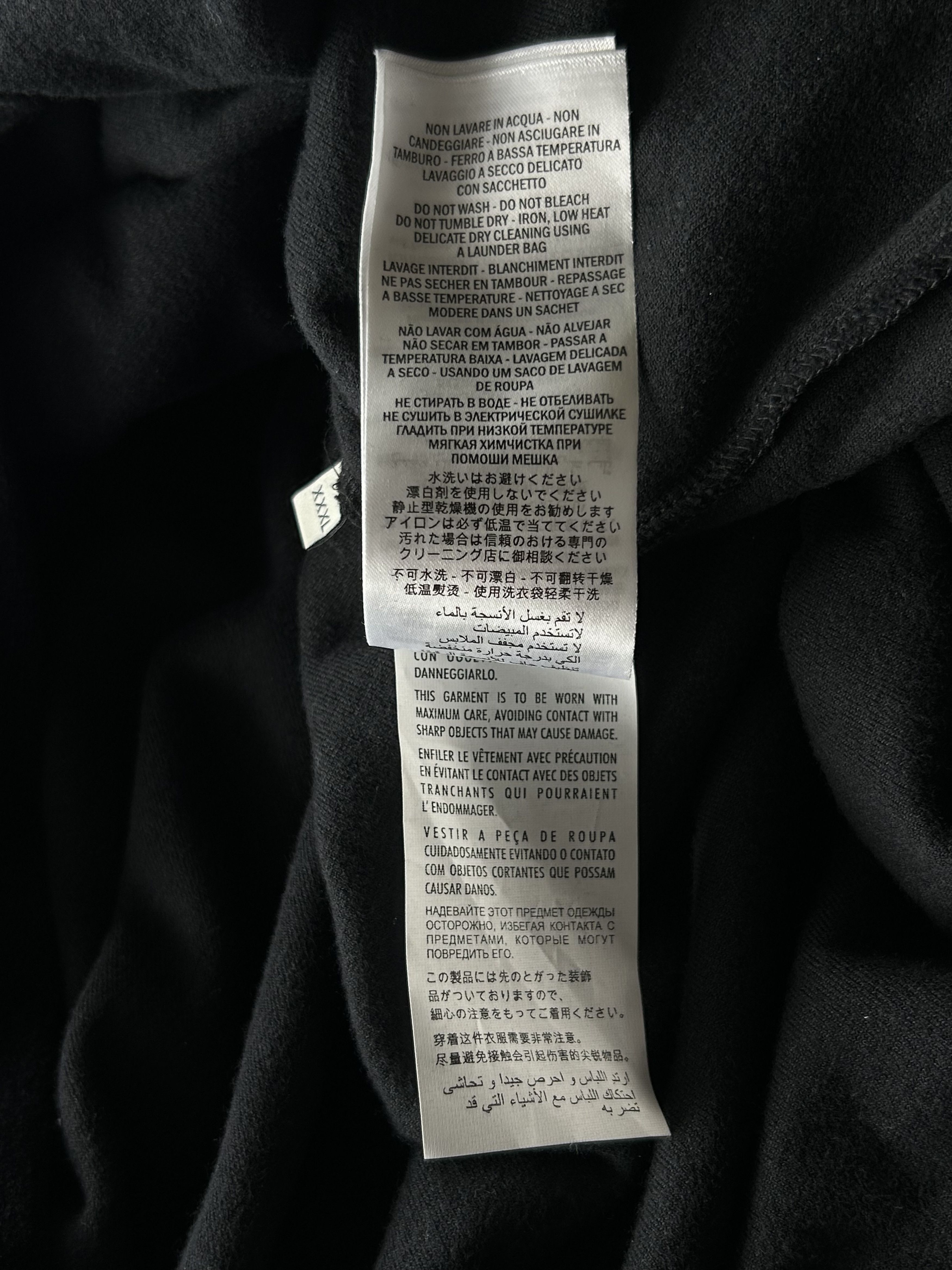 Gucci Gucci Black & Multicolor Chenille Velour Hoodie Size US XXL / EU 58 / 5 - 6 Thumbnail