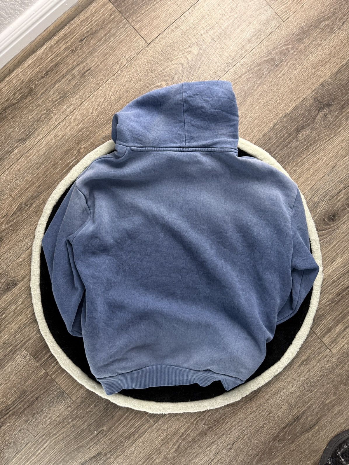 Zara Sunfaded Blue Zara Hoodie Size US M / EU 48-50 / 2 - 3 Thumbnail