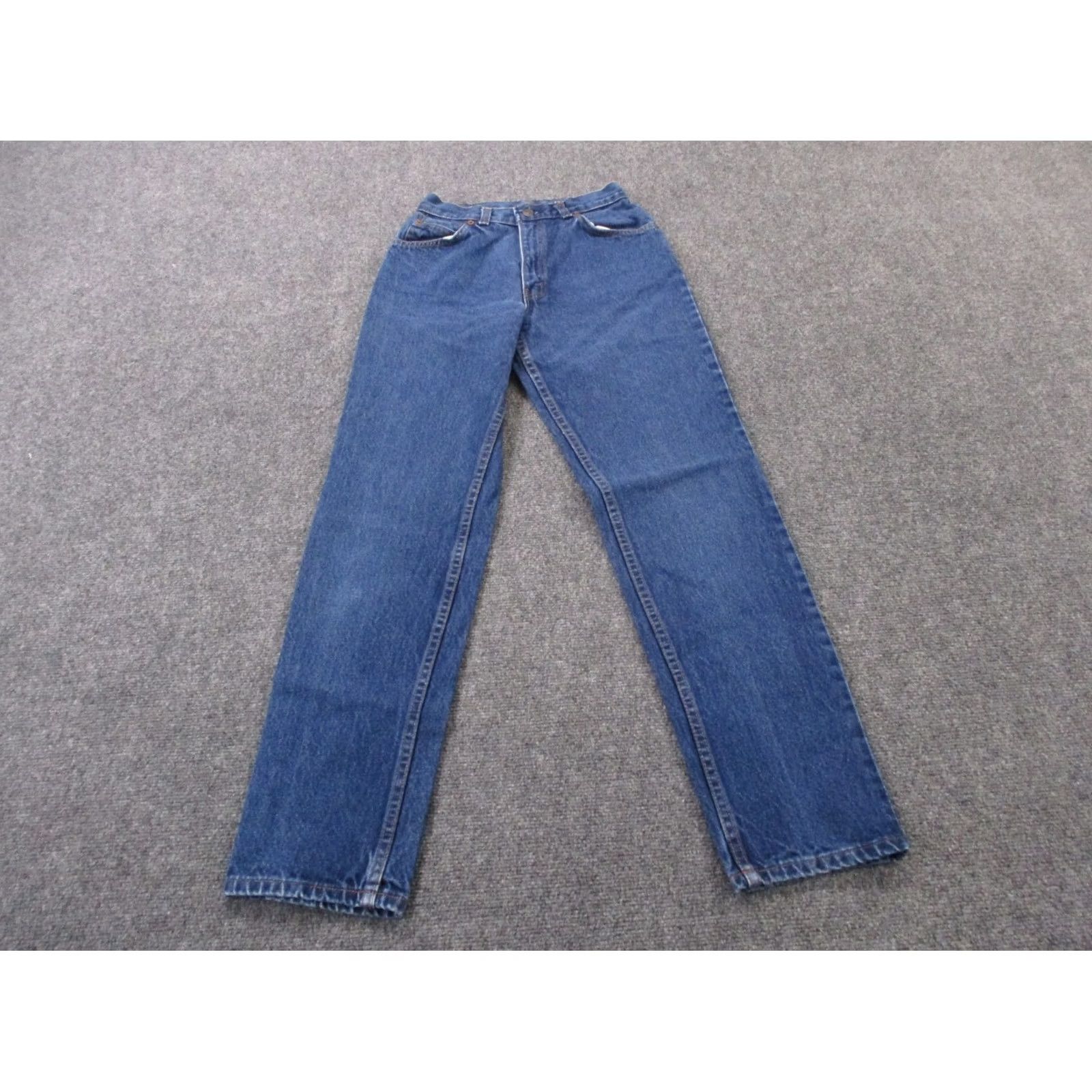 Levi's VINTAGE Levi's Jeans Womens 9 Denim Blue High Rise Slim White Tab USA Made 80s Jeans Women Regular 30in Inseam Blue Size 42" / US 20 - 2 Thumbnail