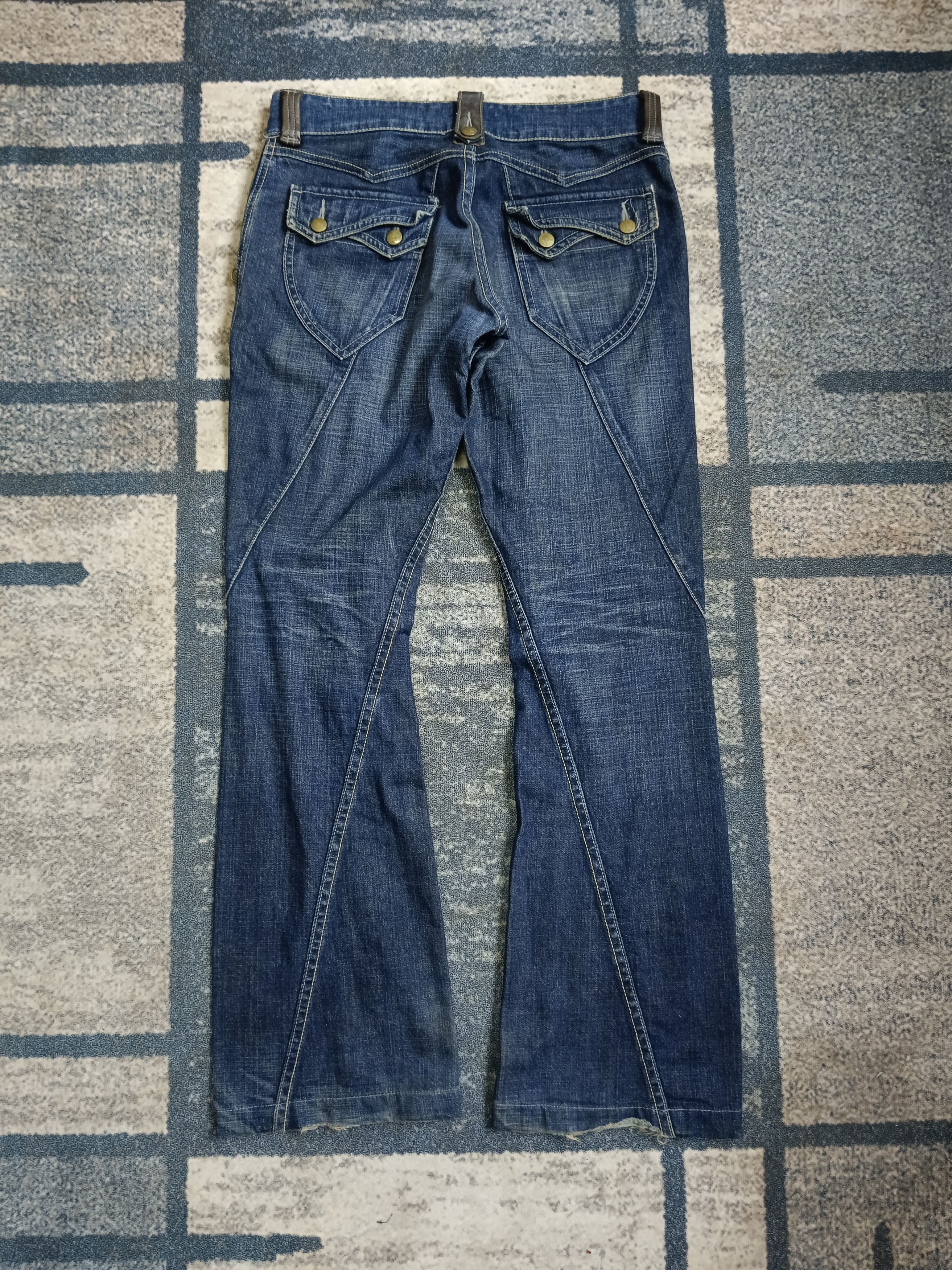 Michel Klein SICK FLARE TWIST MK MICHEL KLIEN HOMME PANTS Size US 31 - 2 Thumbnail