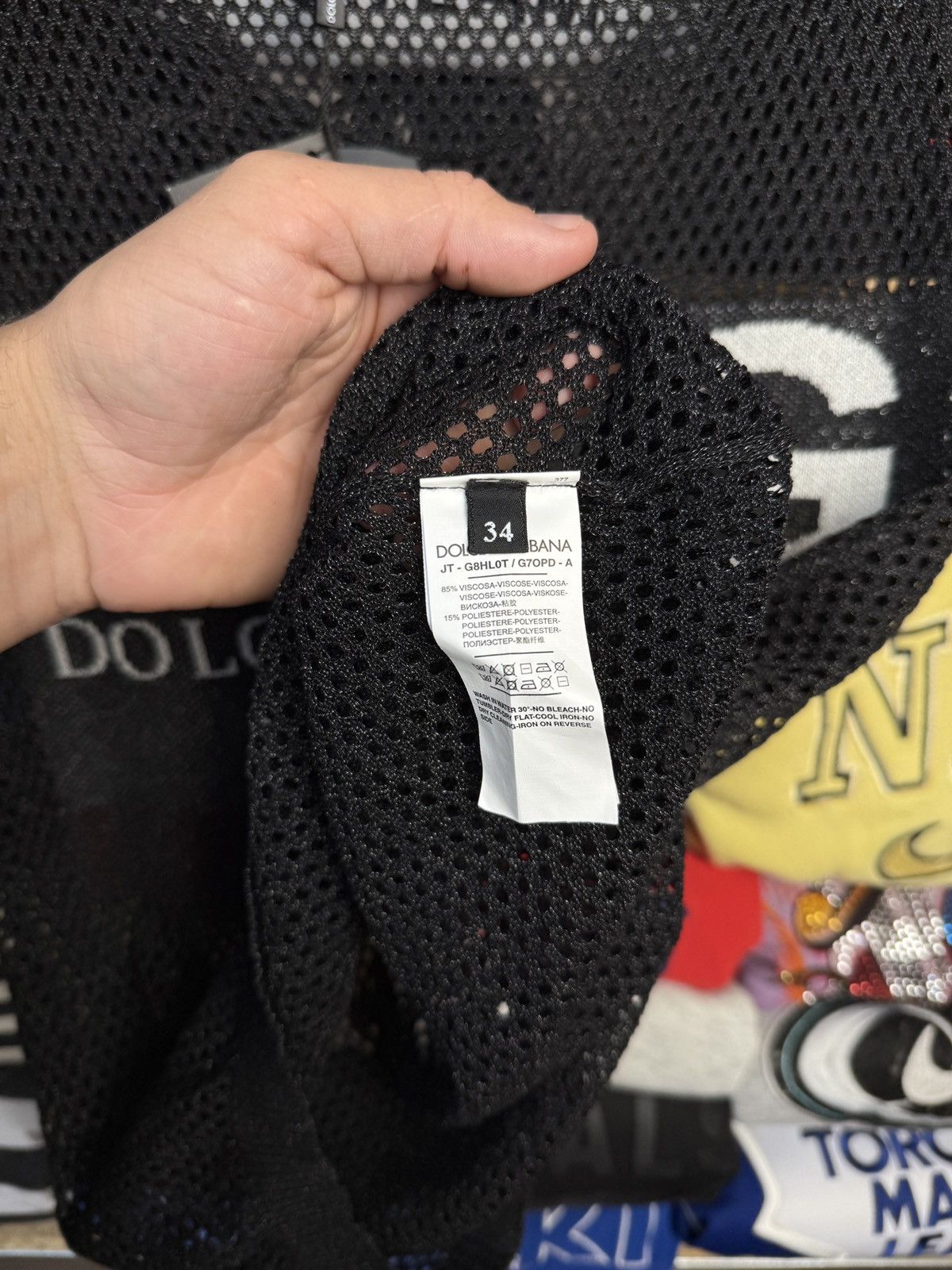 Dolce & Gabbana Luxury Dolce & Gabanna Love Big Logo Short tee Size S / US 4 / IT 40 - 7 Thumbnail