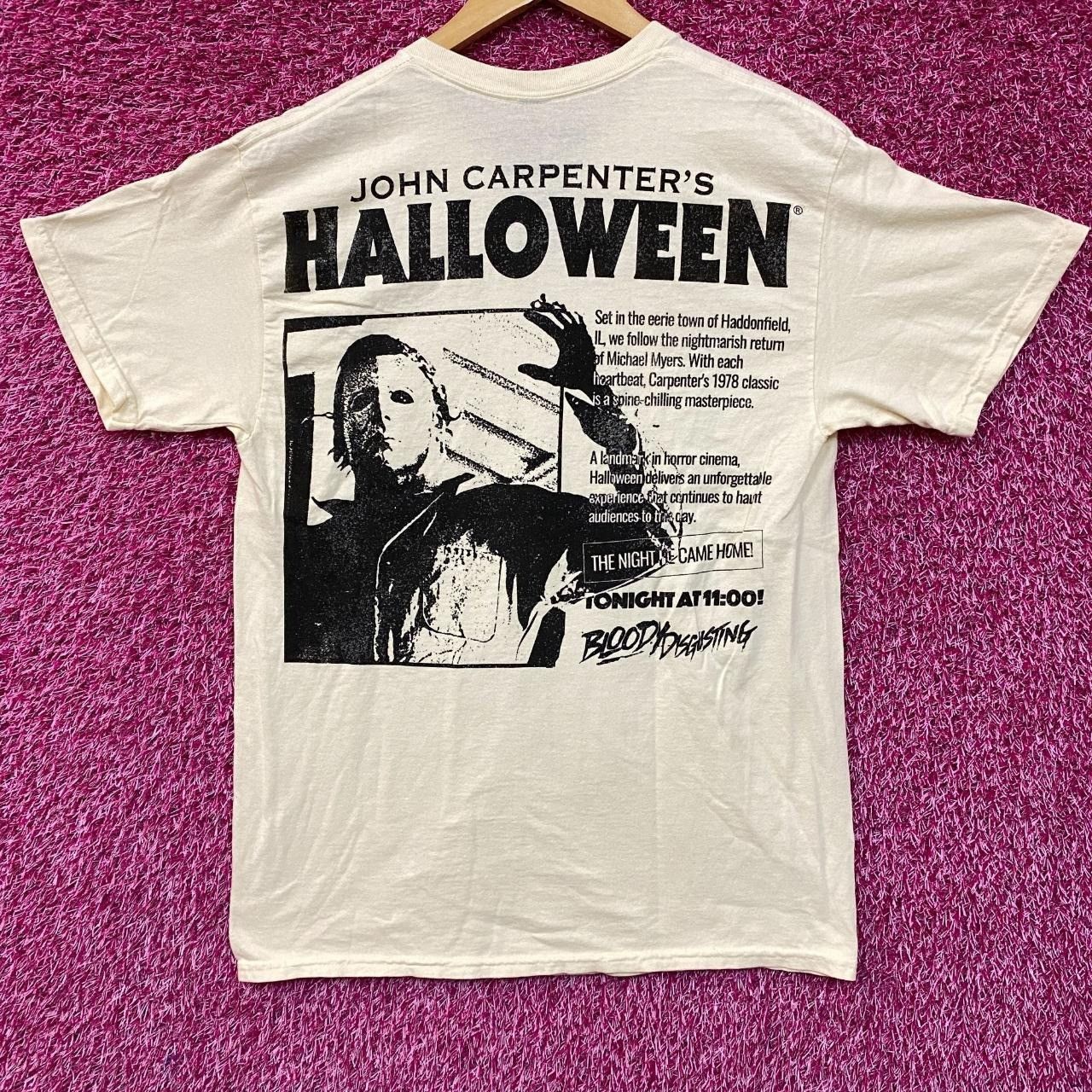 Ripple Junction Bloody Disgusting x Michael Myers Double Sided Horror T-Shir Size US L / EU 52-54 / 3 - 4 Thumbnail