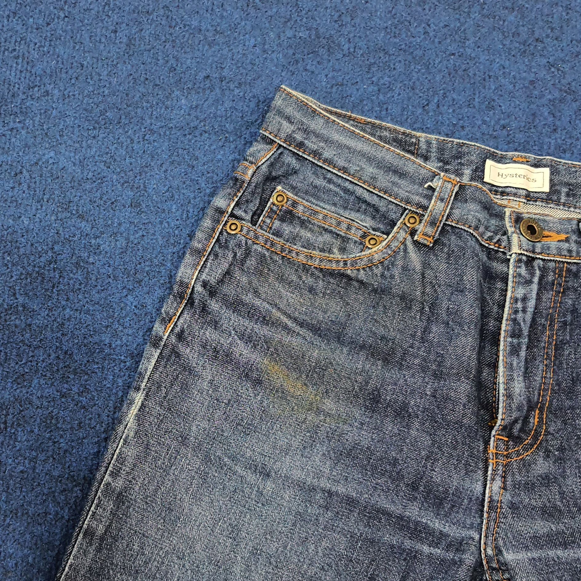 Hysteric Glamour Vintage Hysterics Raiders Japan Custom Logo Jeans C252N14 Size US 27 - 14 Thumbnail