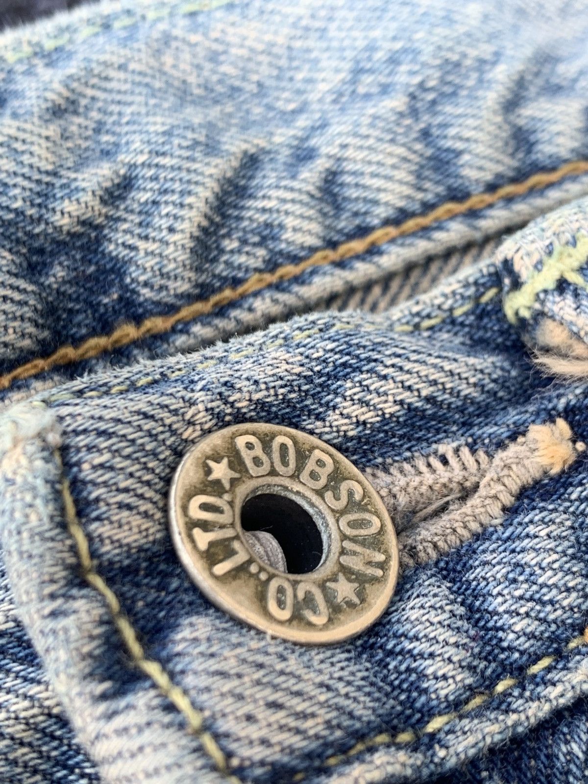 Japanese Brand VINTAGE BOBSON EARTH CULTURE. Size US 29 - 3 Thumbnail